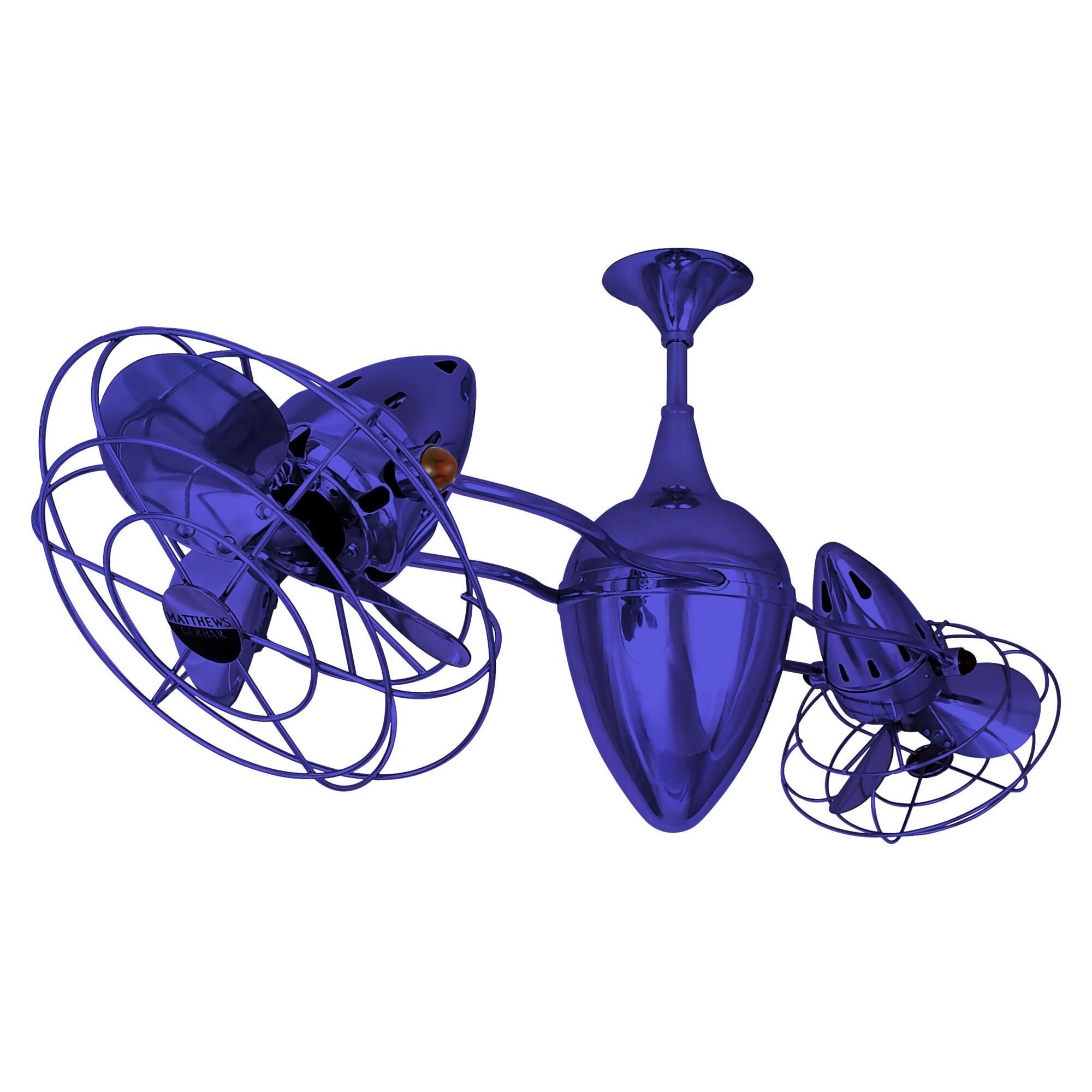 Ar Ruthiane Oscillating Multi Head Ceiling Fan by Matthews Fan Company