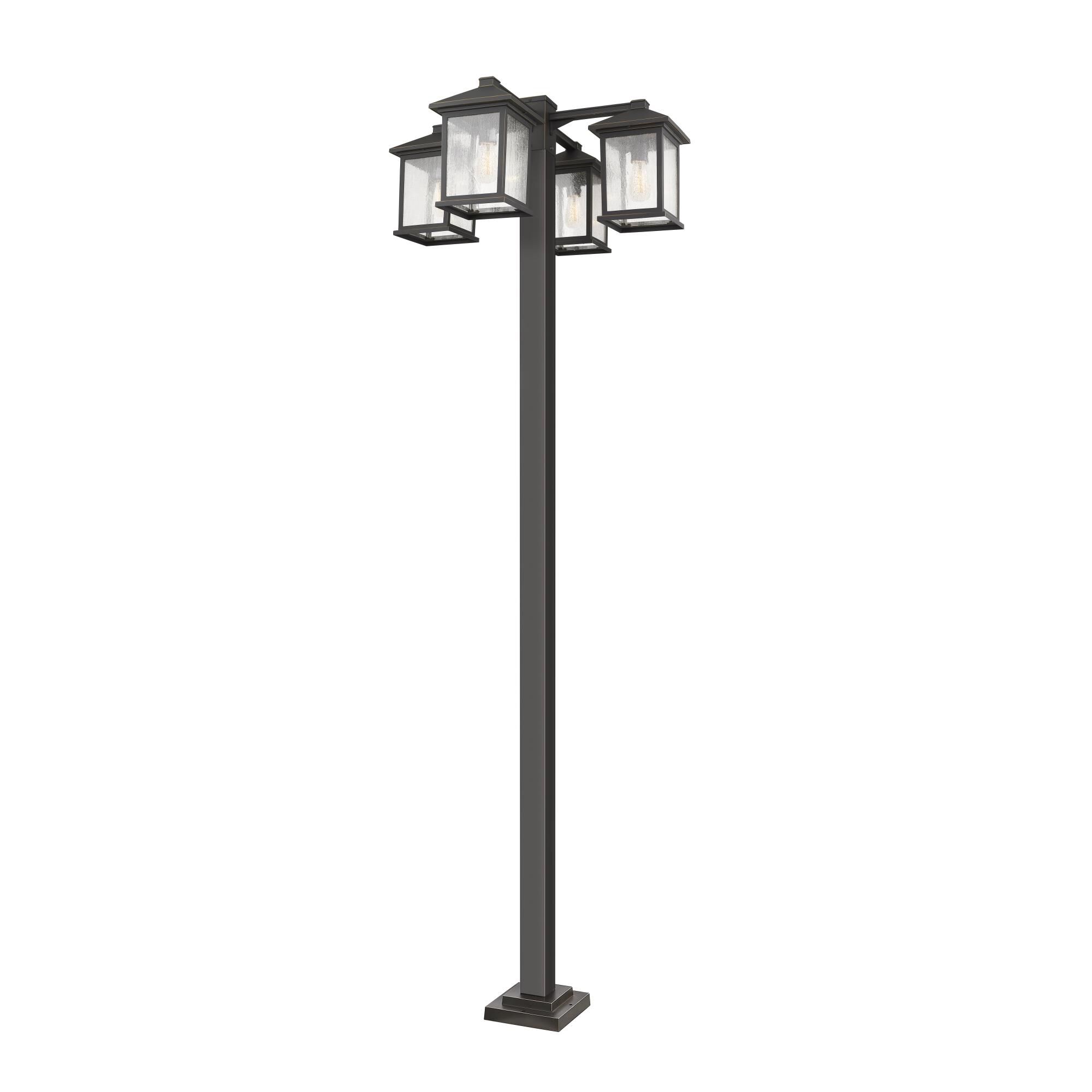 Portland 99 Inch Tall 4 Light Outdoor Post Lamp by Z-Lite