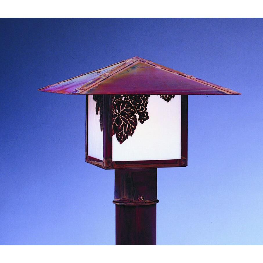 Monterey 8 Inch Tall 1 Light Outdoor Post Lamp by Arroyo Craftsman