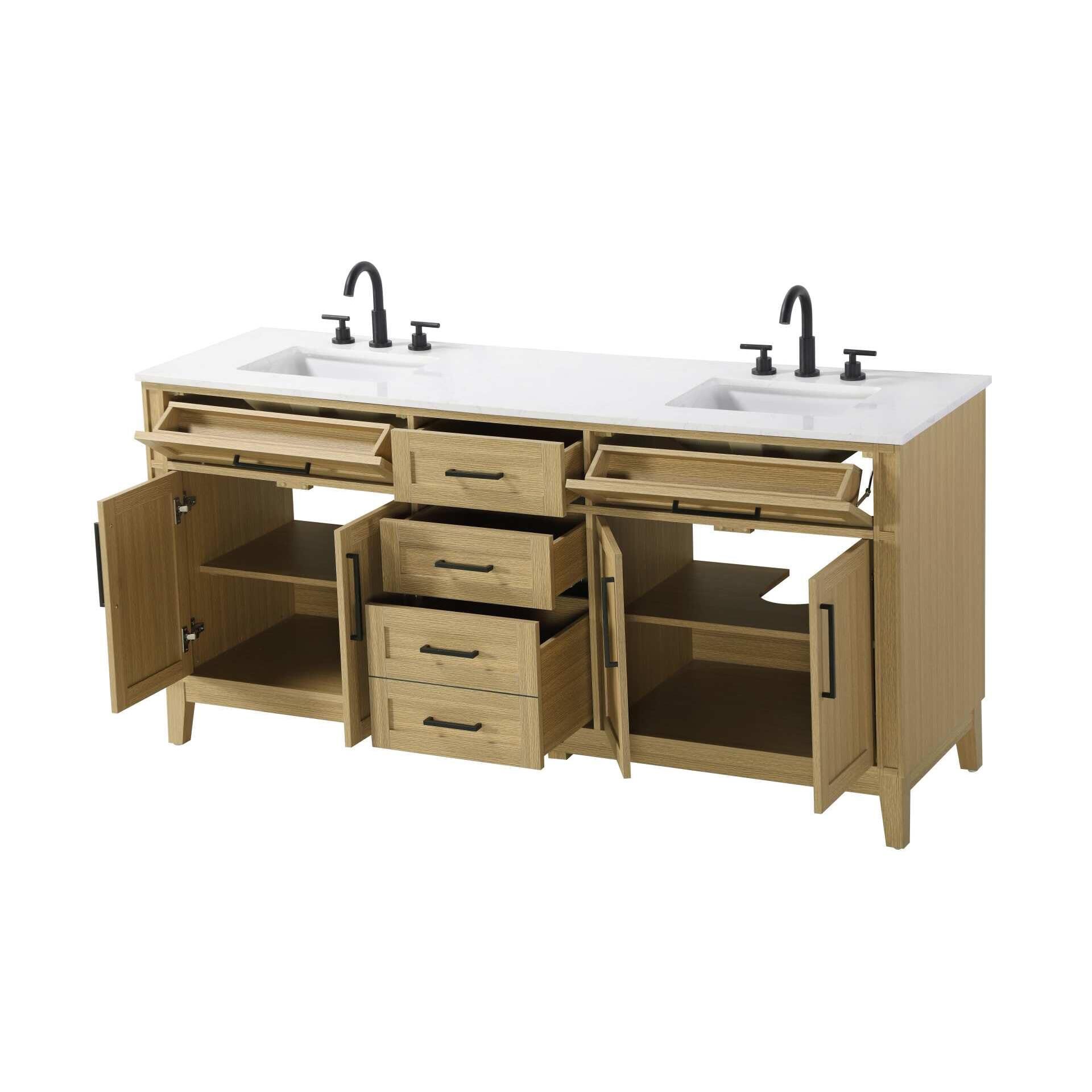 Virginia 72 Inch Bath Vanity by Elegant Decor