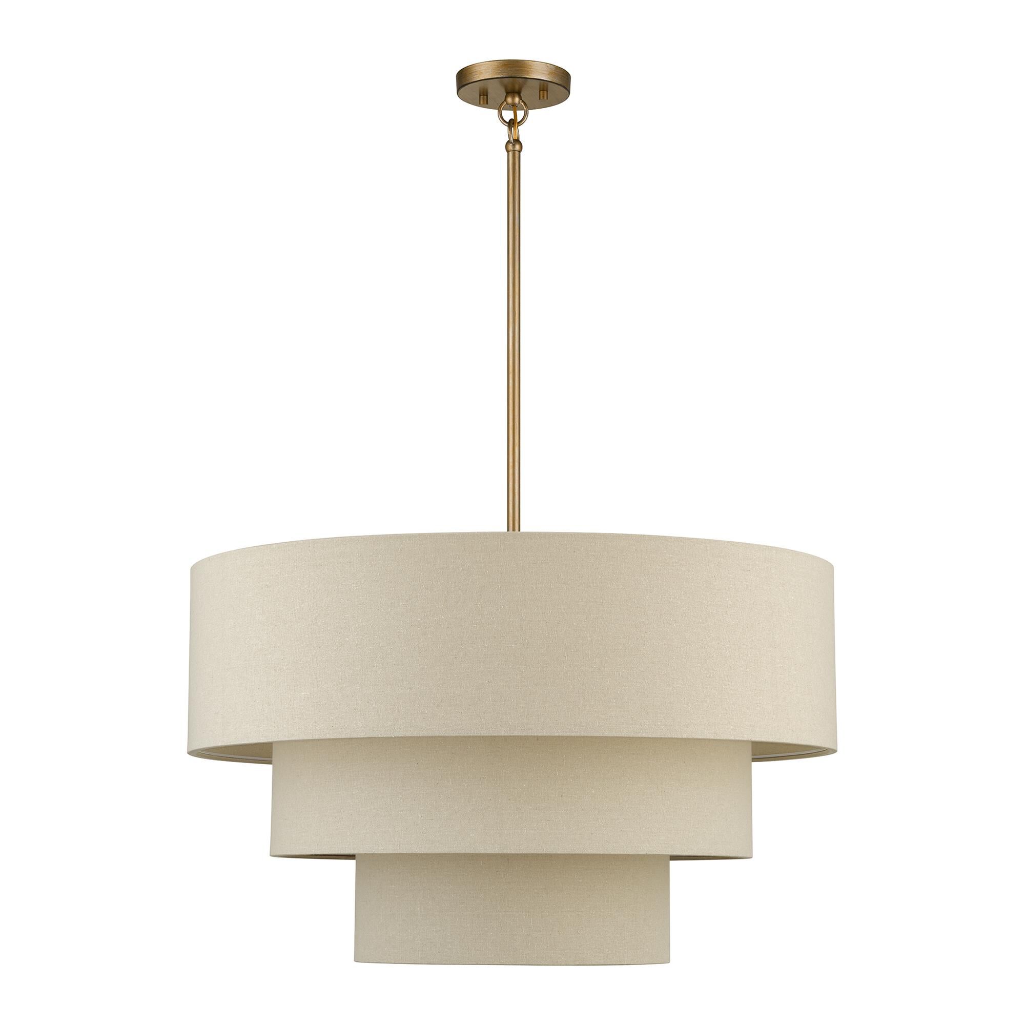 Bellingham 28 Inch Large Pendant by Livex Lighting