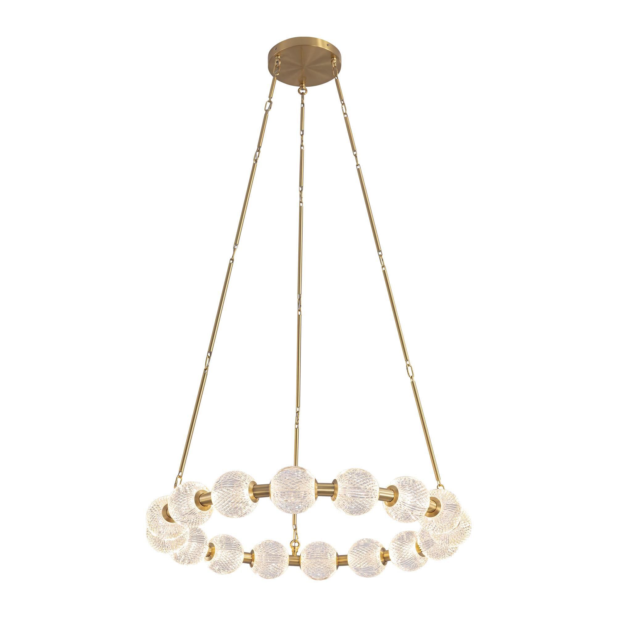 Marni 32 Inch Chandelier by Alora Lighting