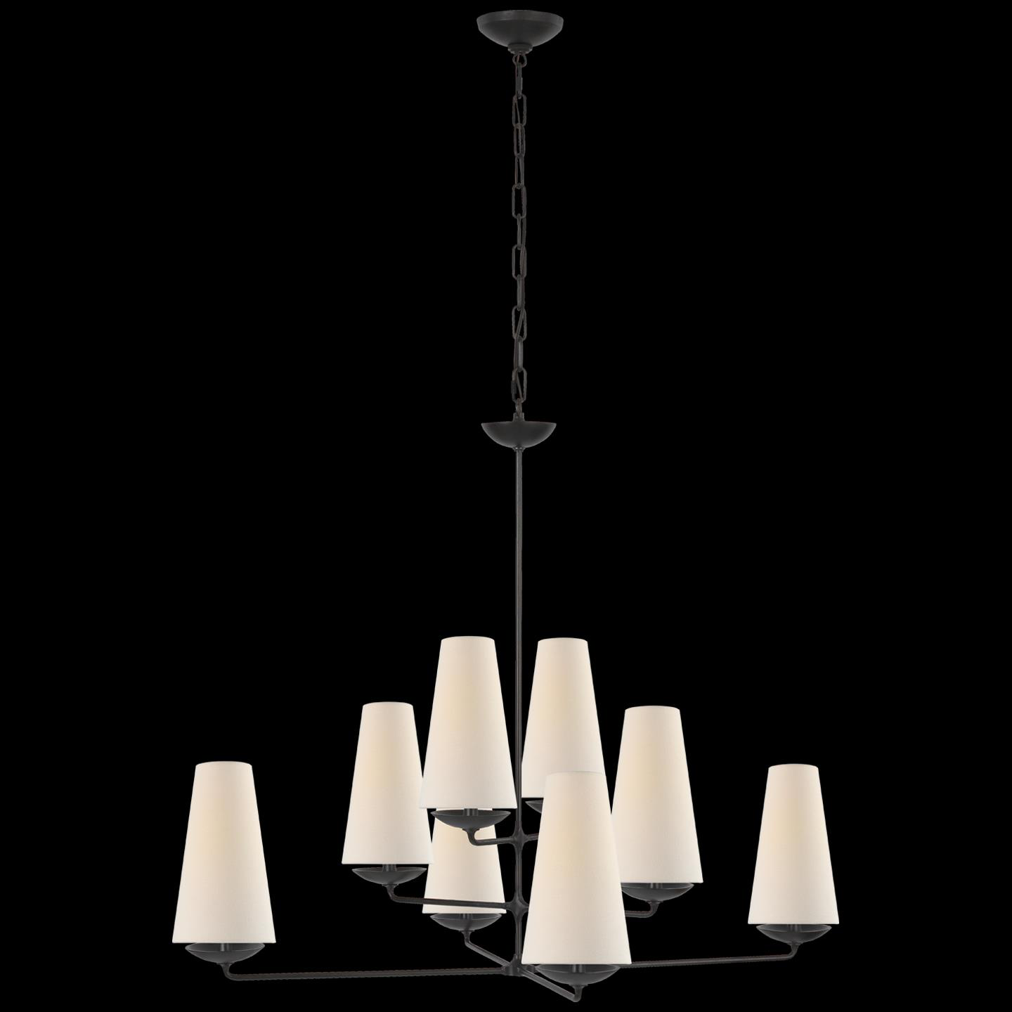 AERIN Fontaine 39 Inch 8 Light Chandelier by Visual Comfort Signature Collection