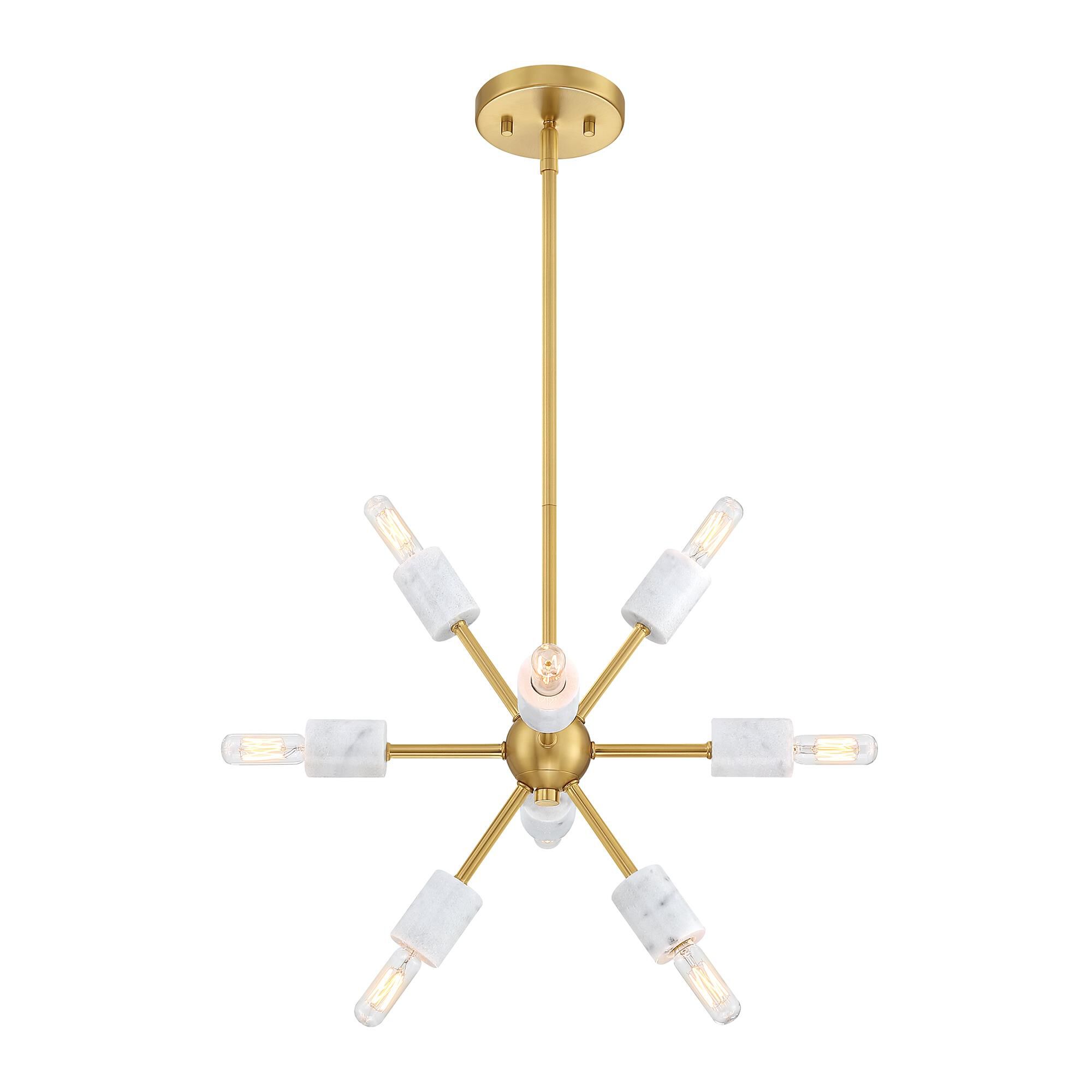 Shown in Brushed Gold finish