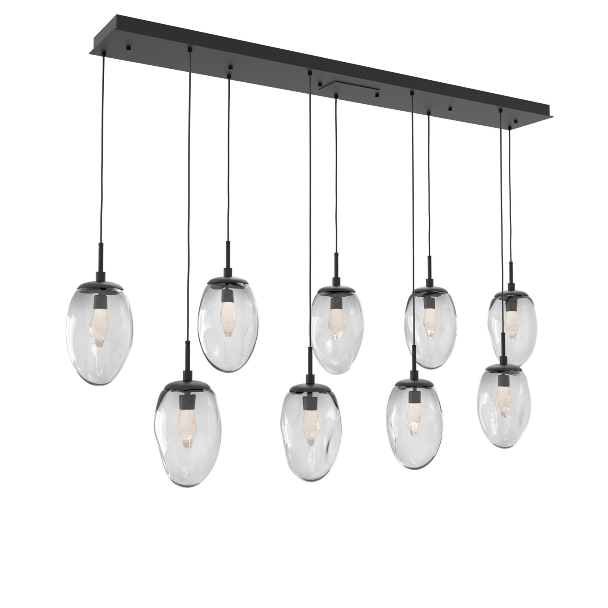 Shown in Matte Black finish and Geo Inner Clear Outer glass