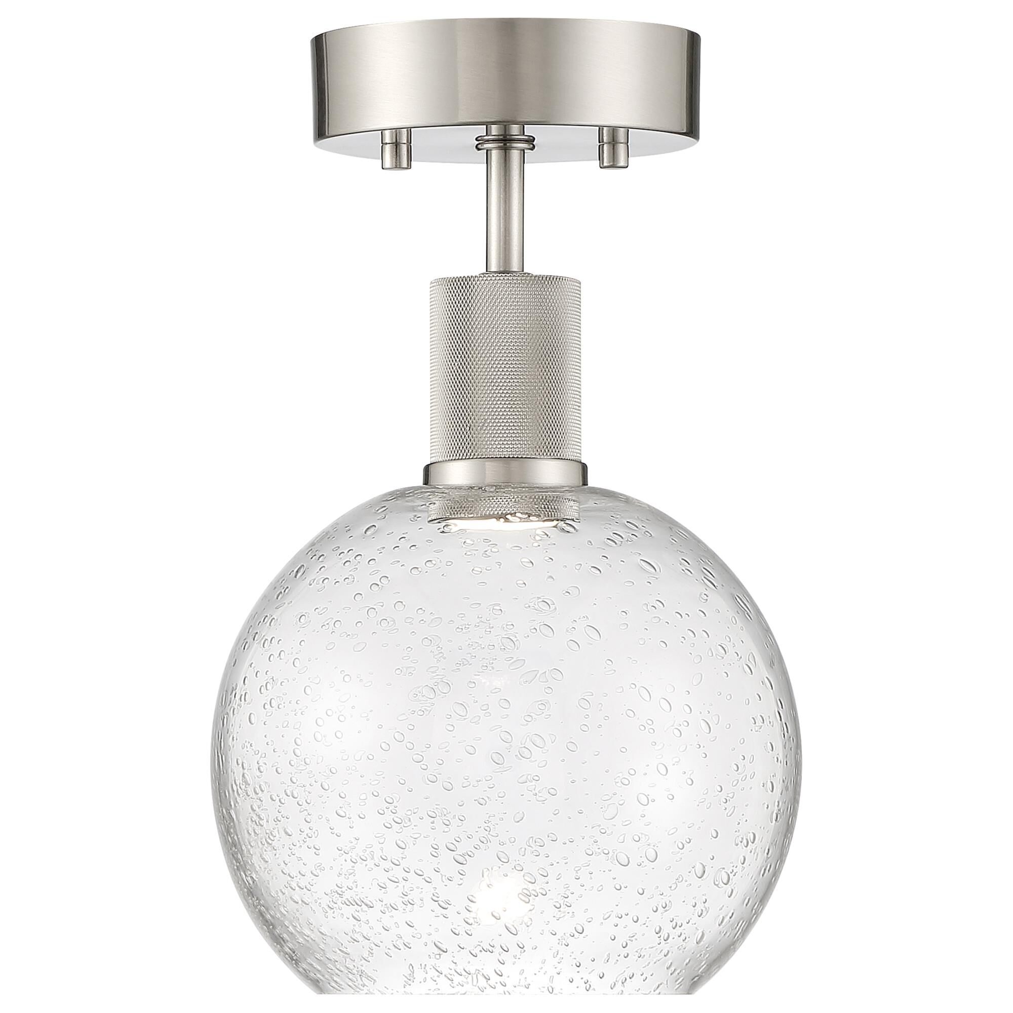 Port Nine 7 Inch 1 Light LED Semi Flush Mount by Access Lighting