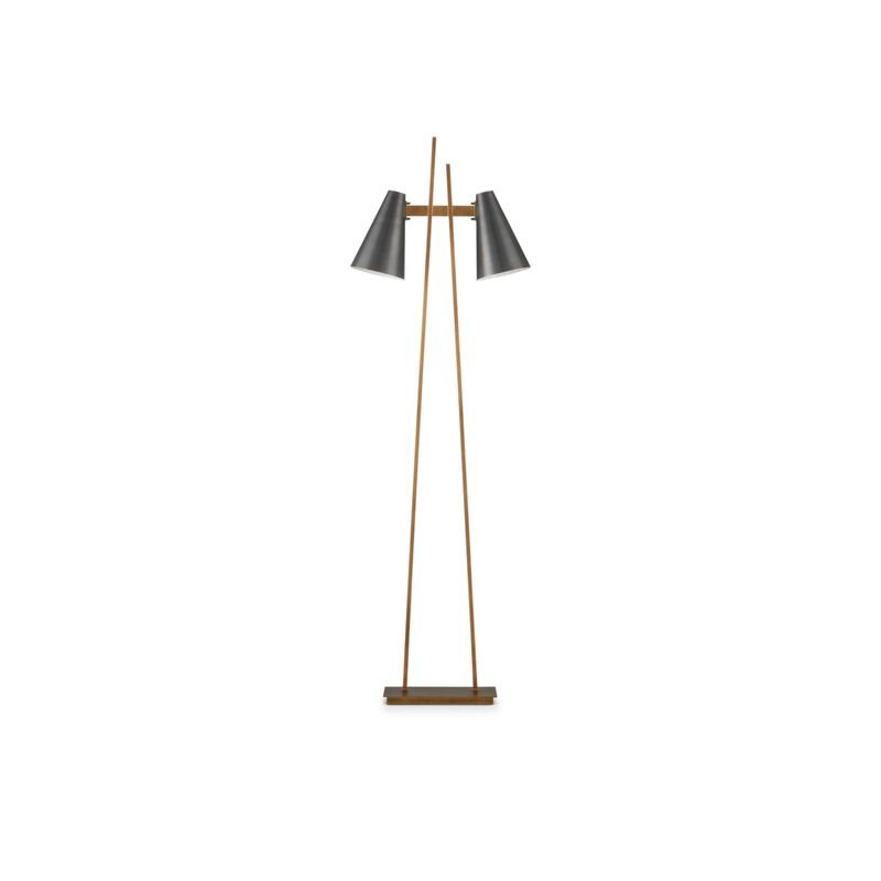 Duet 64 Inch Floor Lamp by Currey and Company