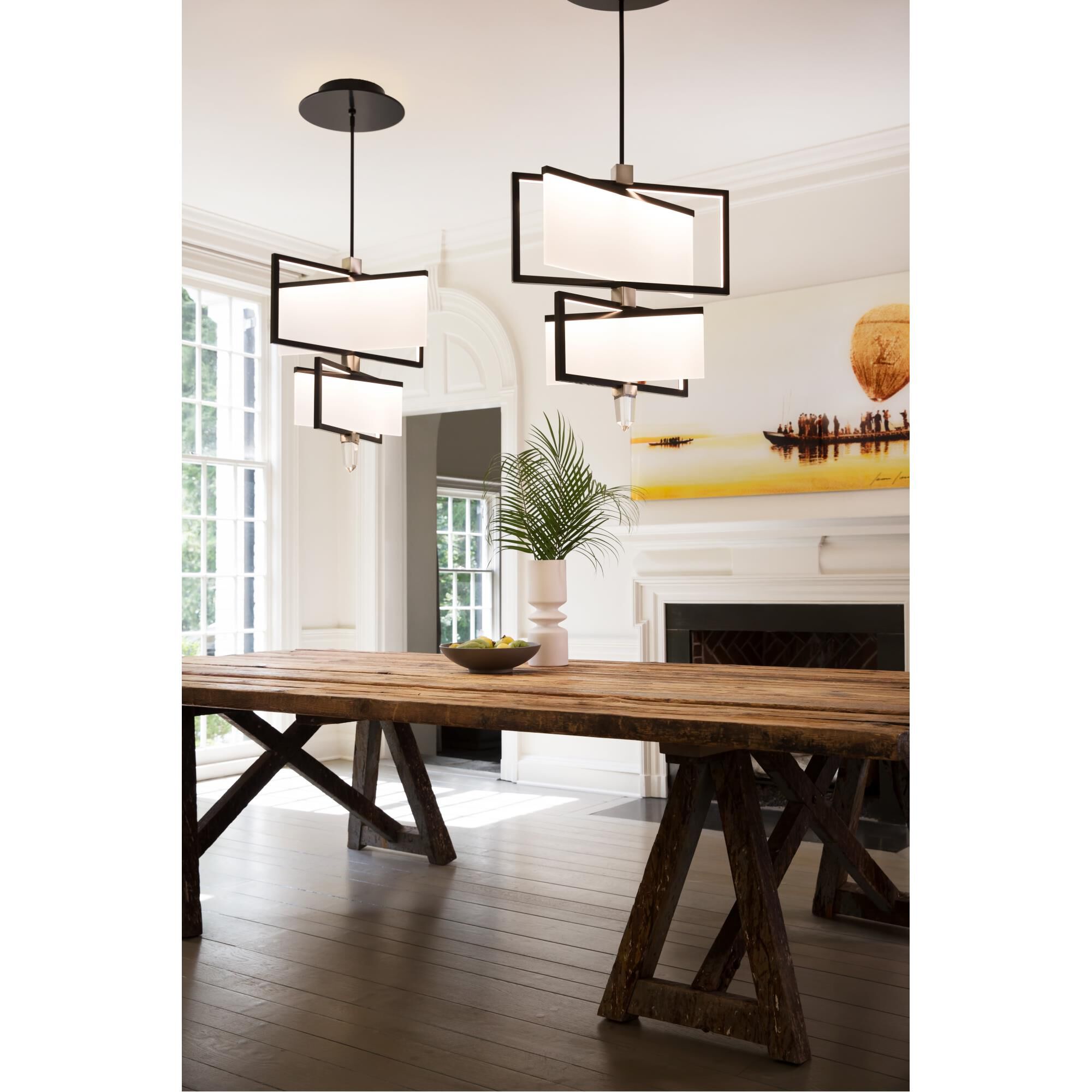 Folio 25 Inch 4 Light LED Chandelier by Hinkley Lighting