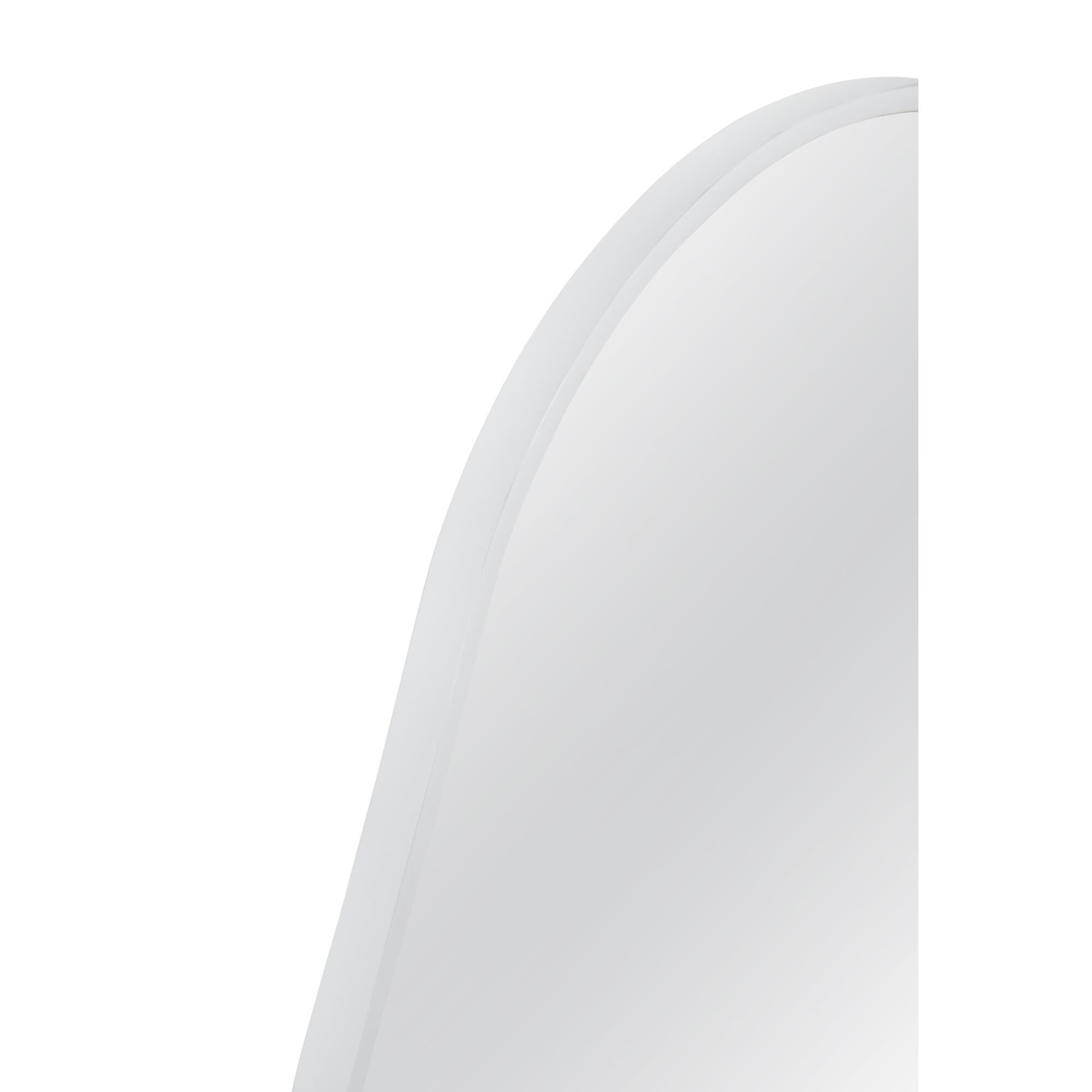 Shown in White finish