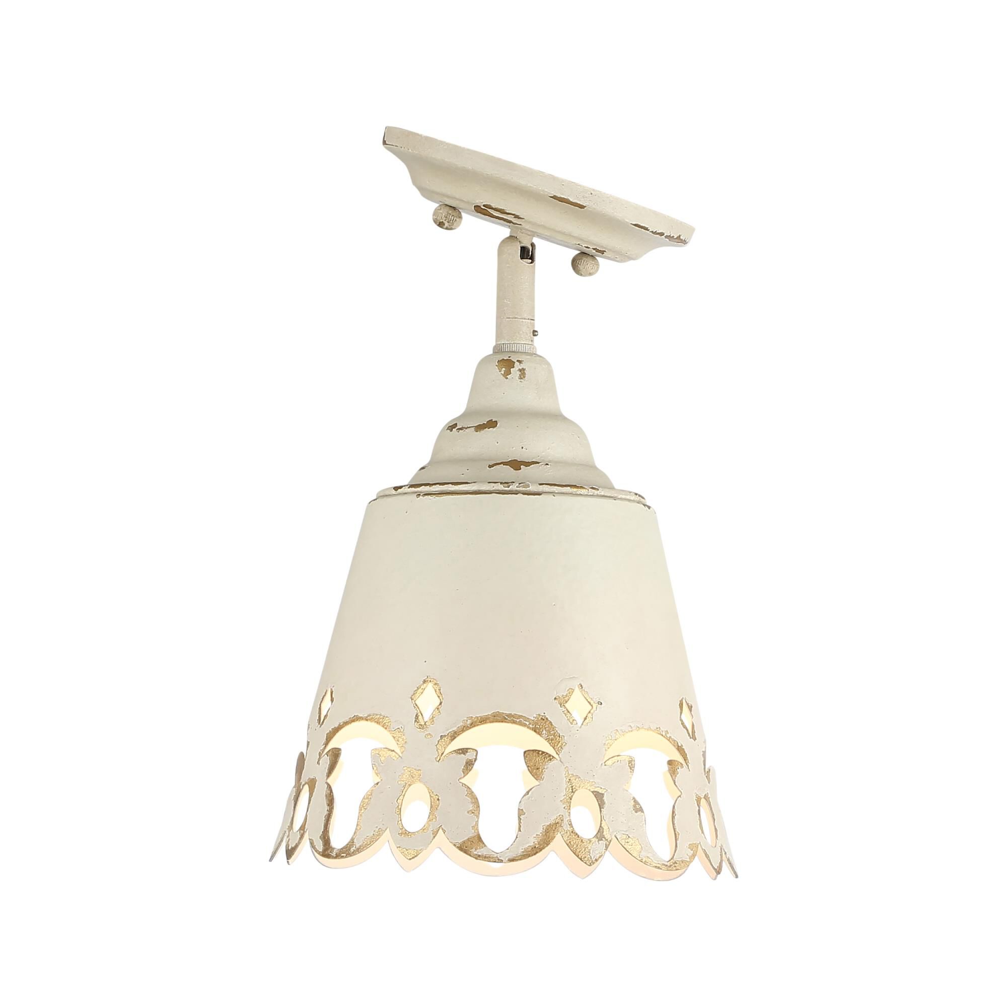 Piper 8 Inch Semi Flush Mount by Golden Lighting