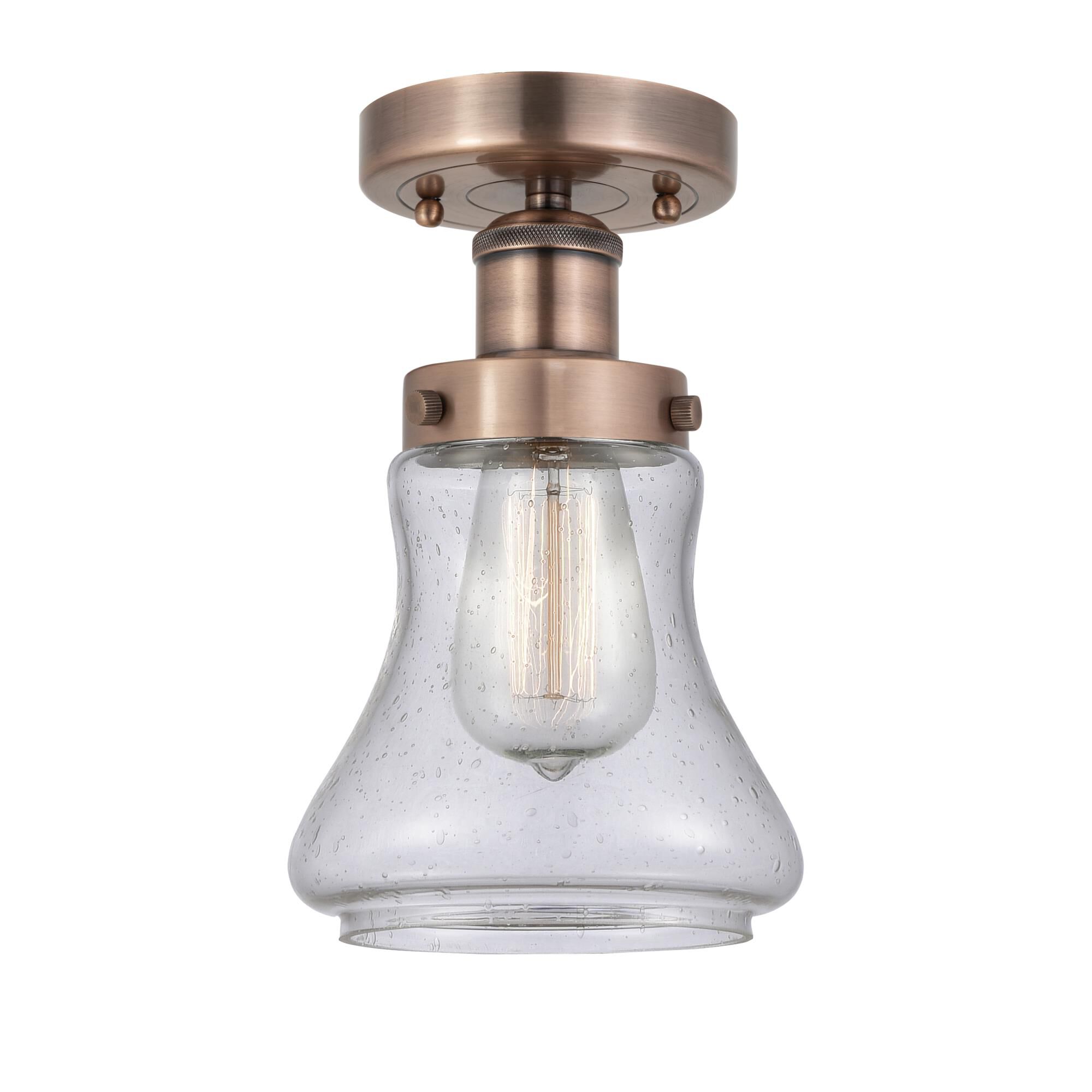 Bruno Marashlian Bellmont 6 Inch 1 Light Semi Flush Mount by Innovations Lighting