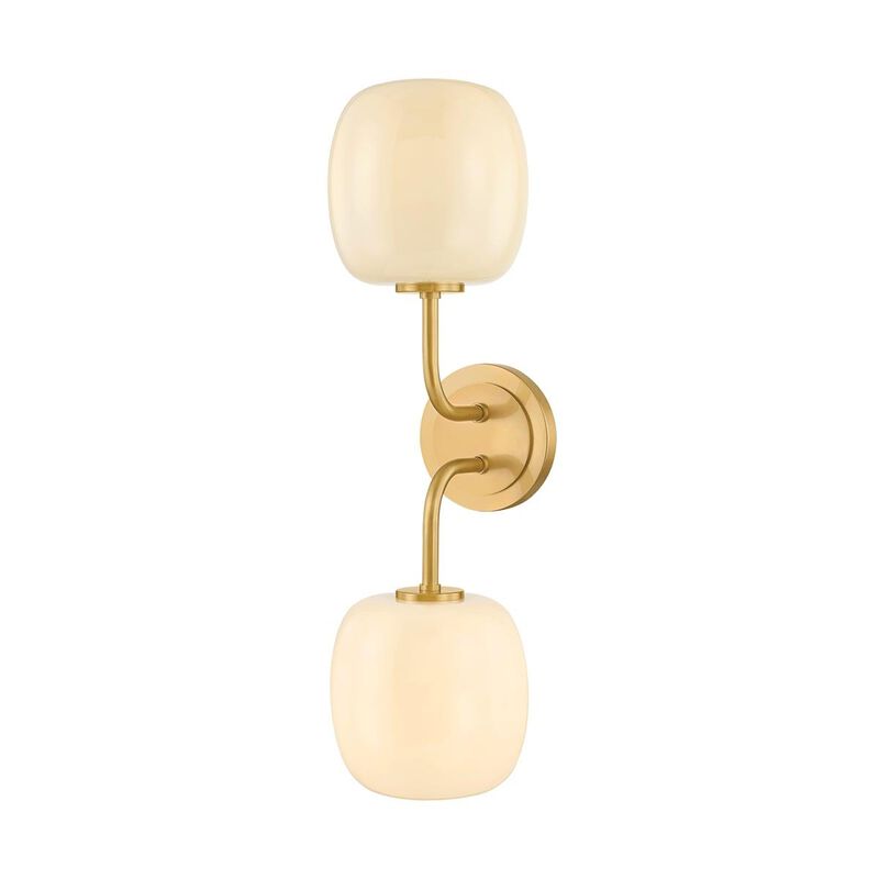 Lisette 7 Inch Bath Vanity Light by Mitzi