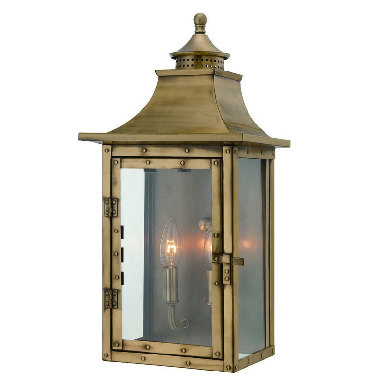 St. Charles 19 Inch Tall 2 Light Outdoor Wall Light by Acclaim Lighting