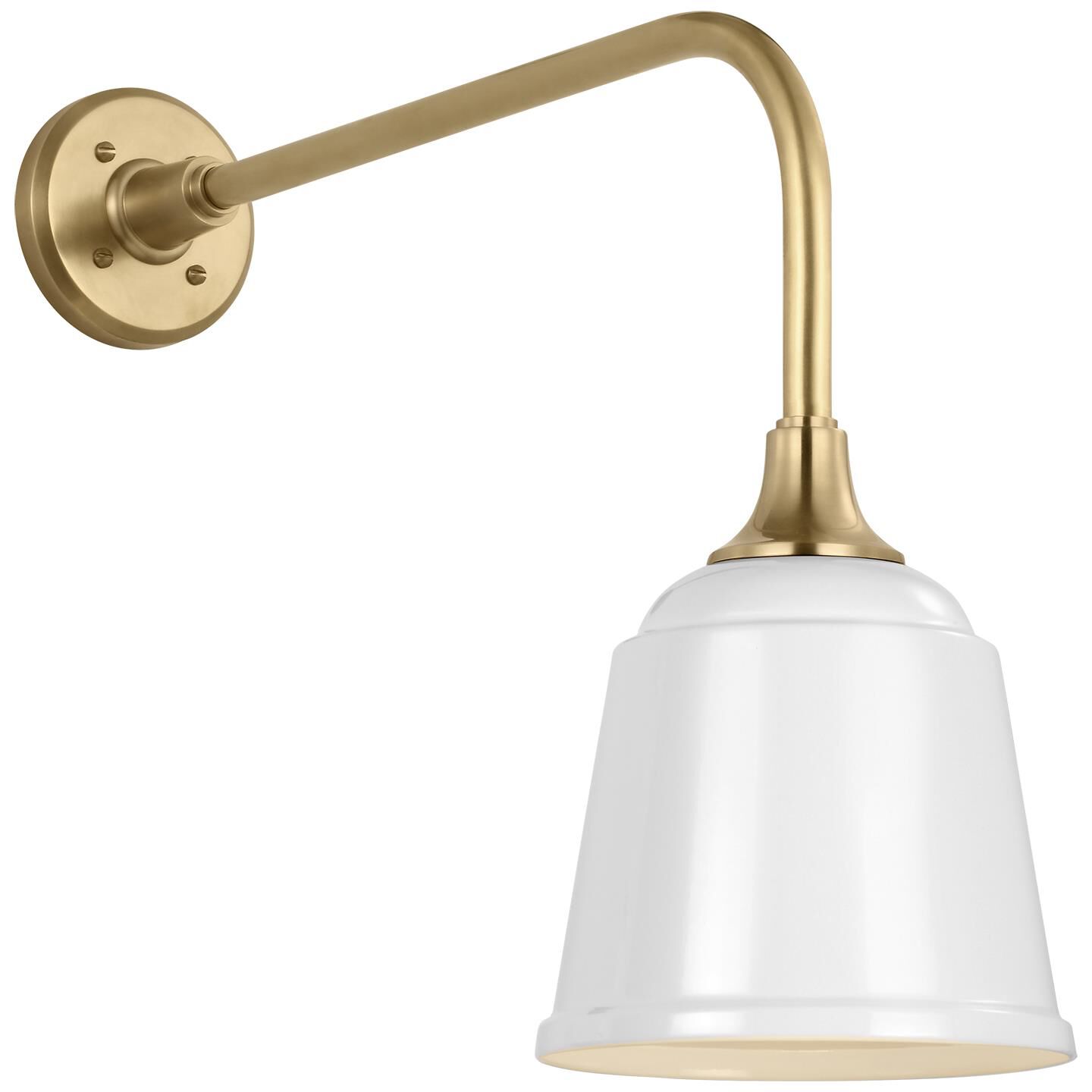 Thomas O'Brien Academy Barn Light 19 Inch Outdoor Wall Light by Visual Comfort Signature Collection