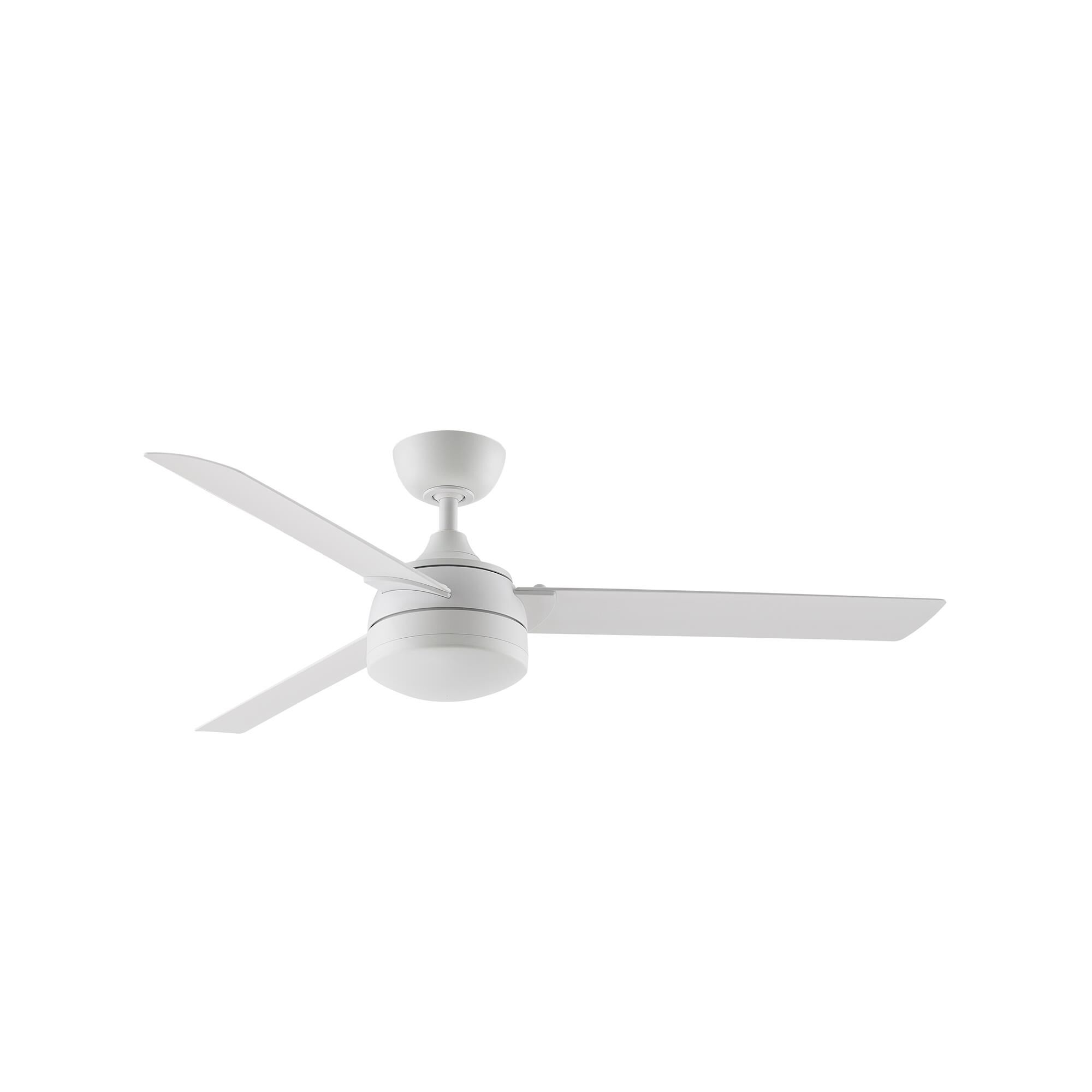 Shown in Matte White finish and Opal Frosted glass