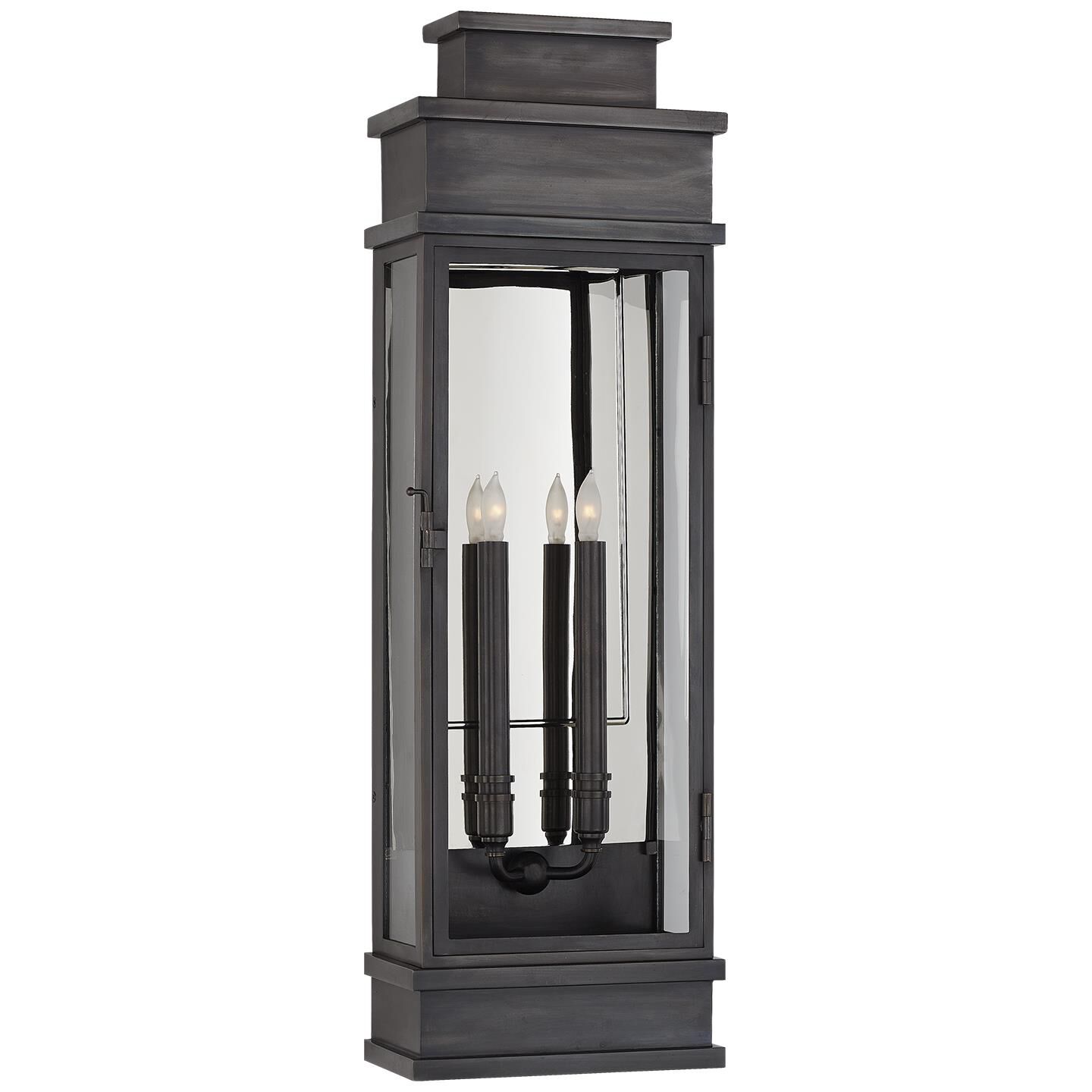 Chapman & Myers Linear 29 Inch Tall 2 Light Outdoor Wall Light by Visual Comfort Signature Collection