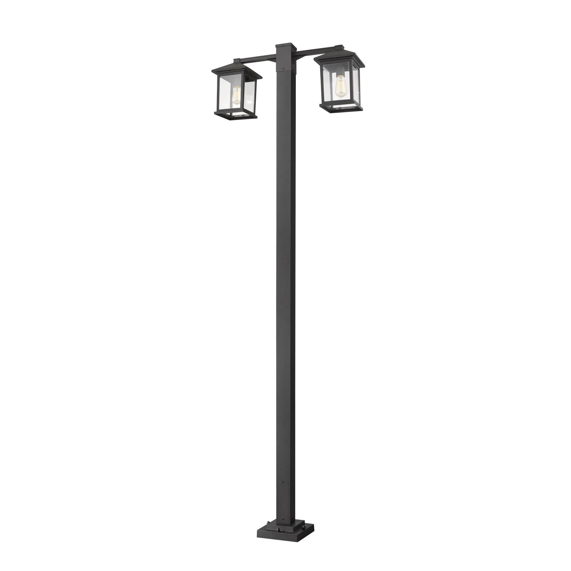Portland 99 Inch Tall 2 Light Outdoor Post Lamp by Z-Lite