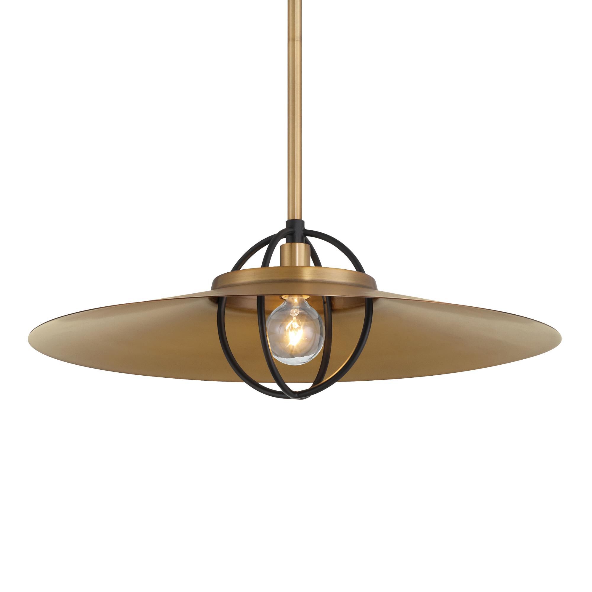 Newburie 17 Inch Large Pendant by Minka Lavery