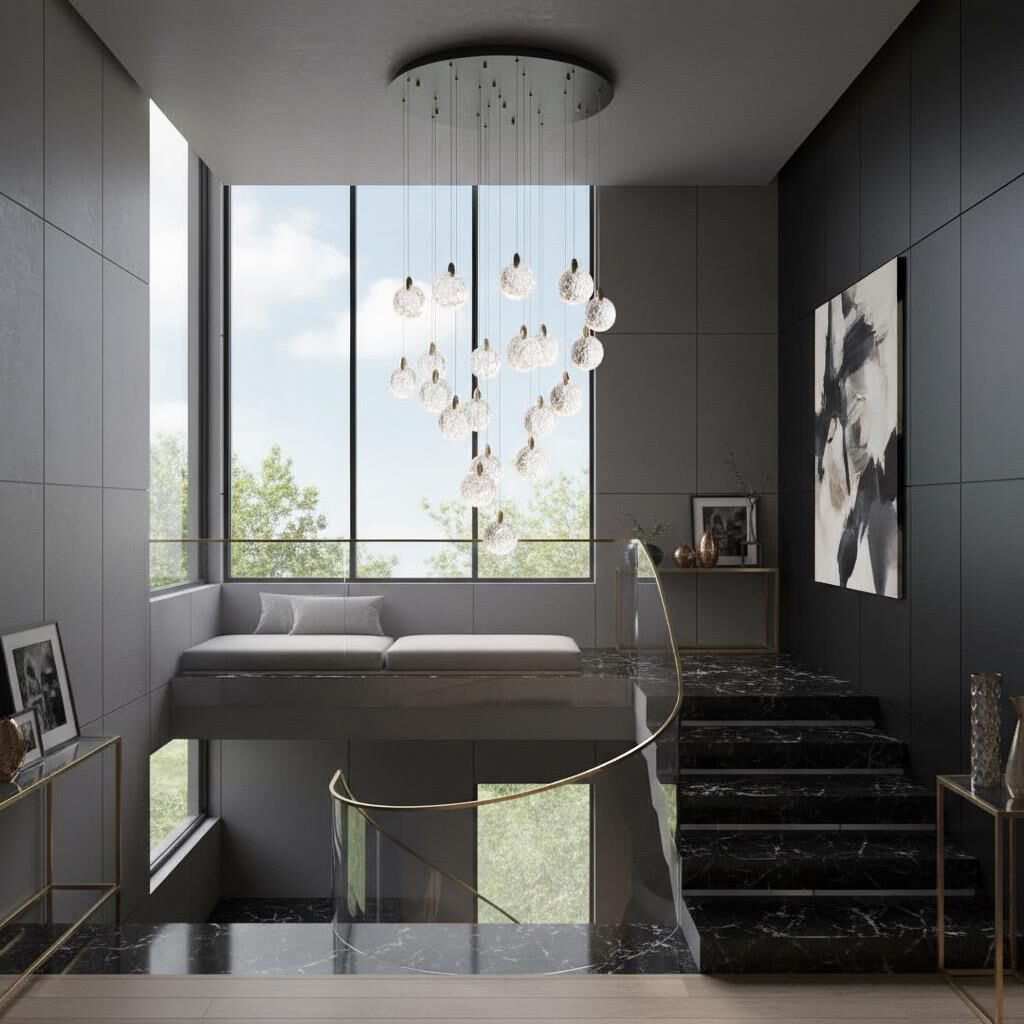 Snowflake 32 Inch Chandelier by Artcraft