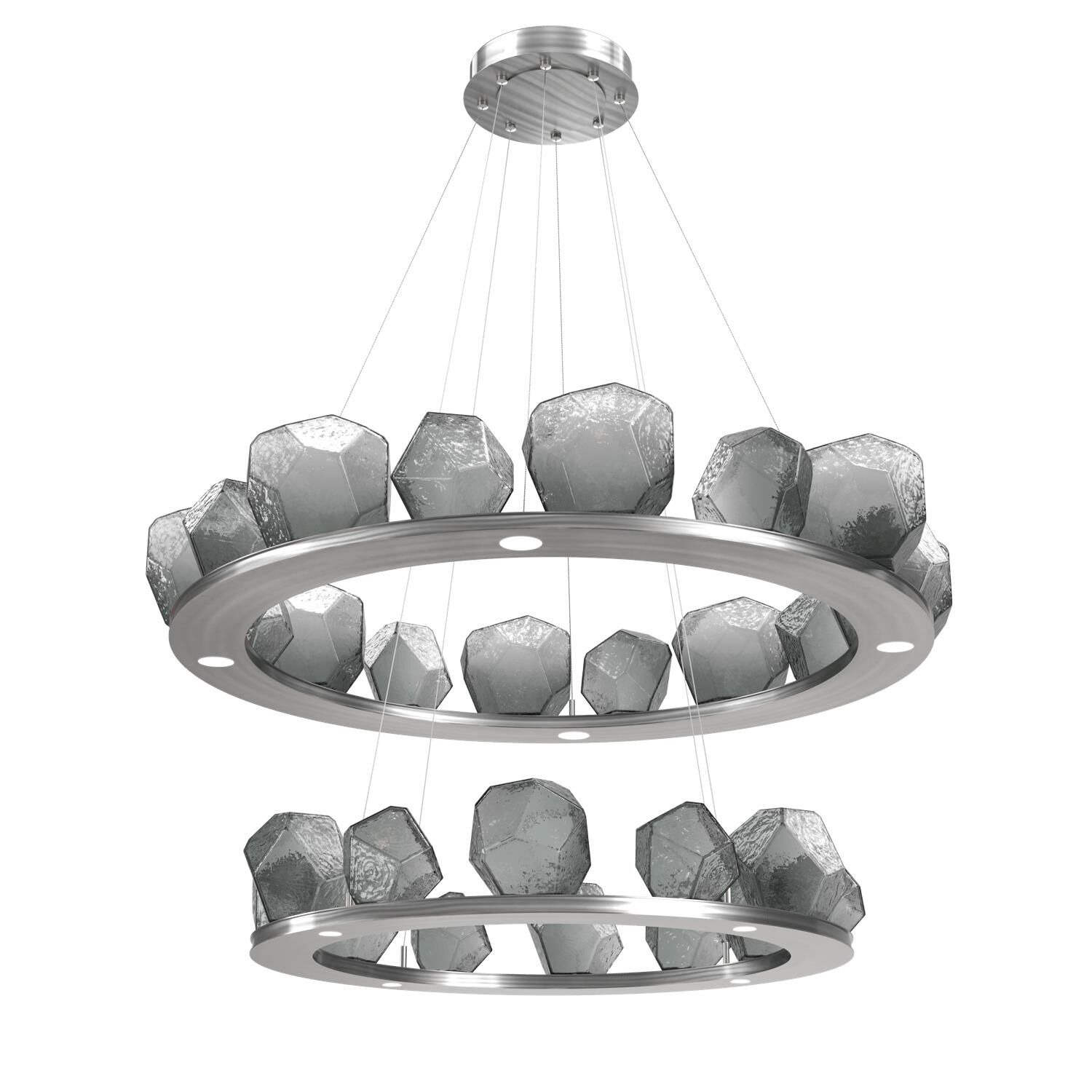 Gem 48 Inch 36 Light LED Chandelier by Hammerton Studio