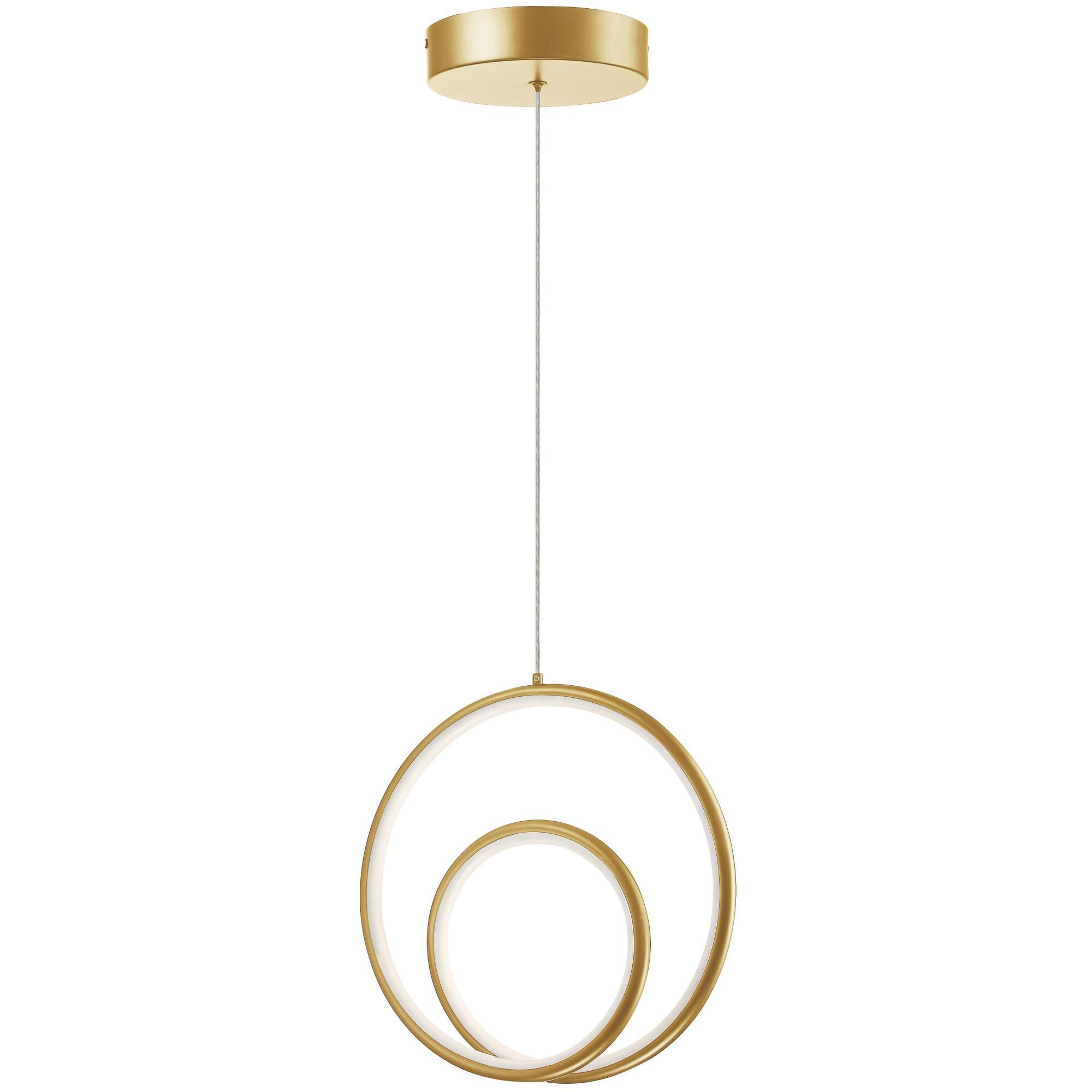 Dainolite Gabriel 12 Inch LED Mini Pendant