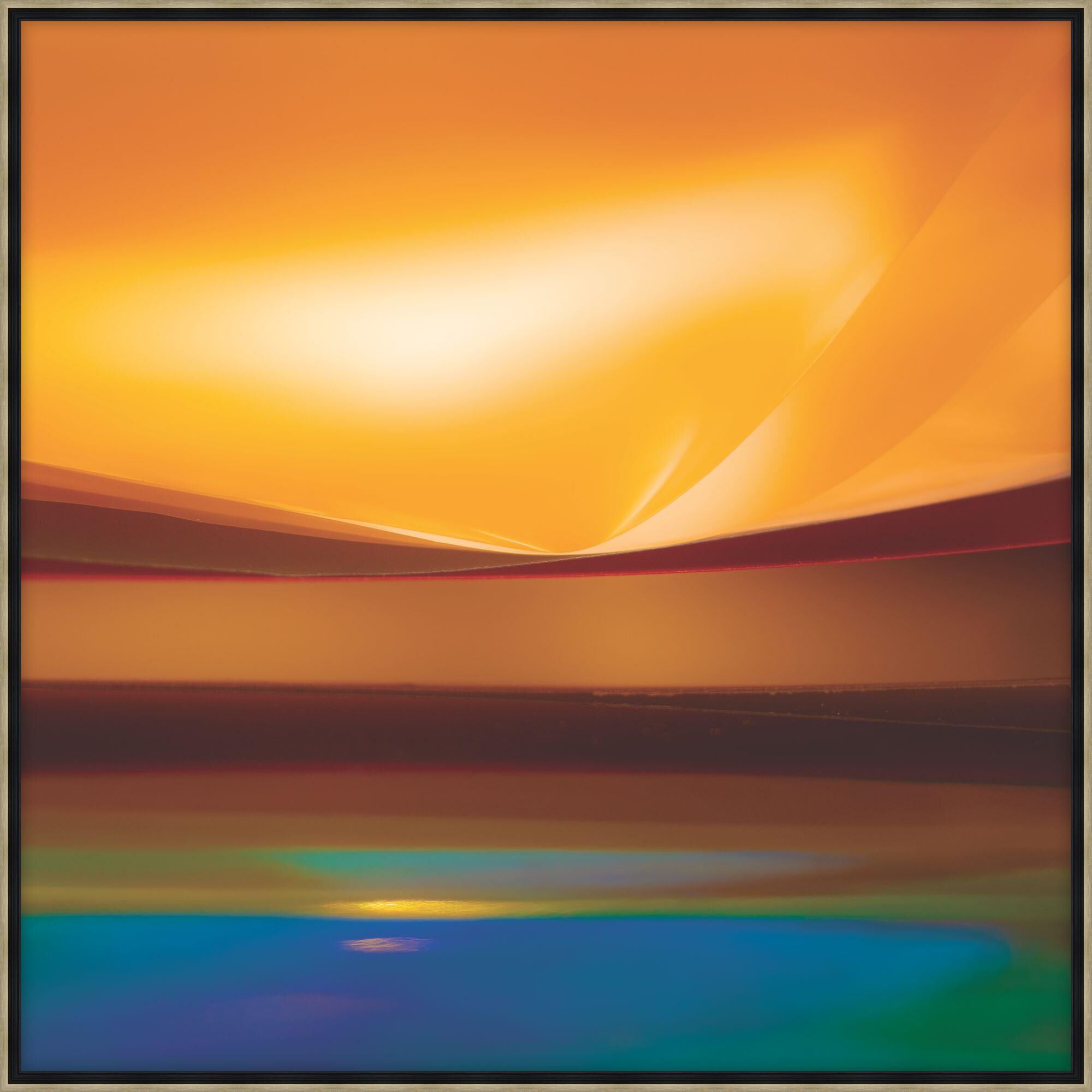 Grace Carlon Golden Oasis Print by LEVEL57