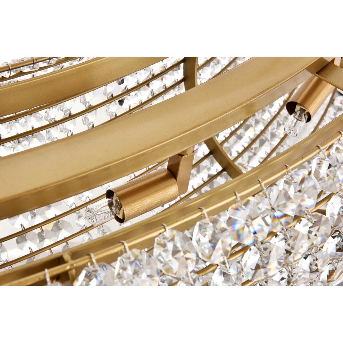 Paris 59 Inch 24 Light Chandelier by Elegant Lighting