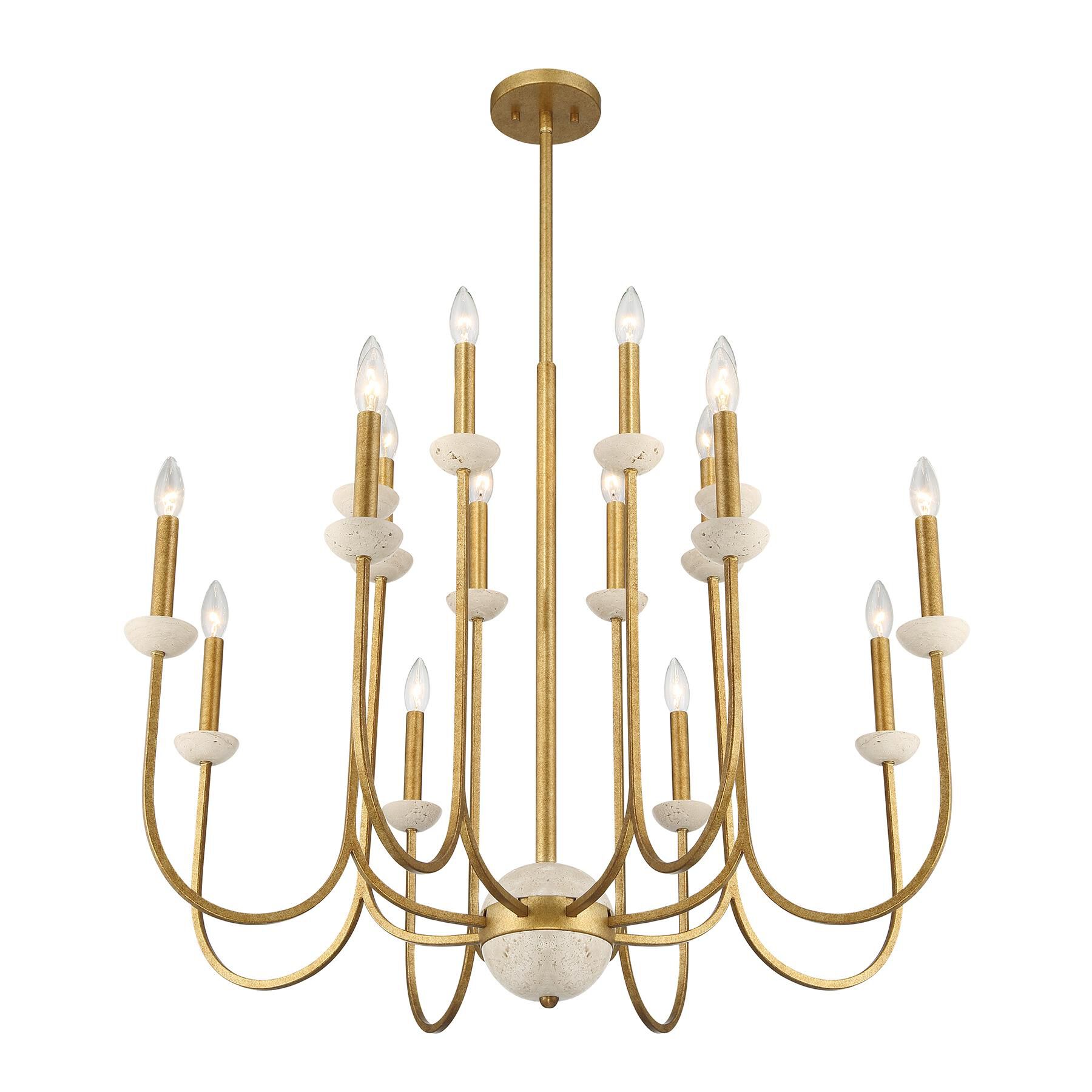 Oakhurst 36 Inch Chandelier by Savoy House