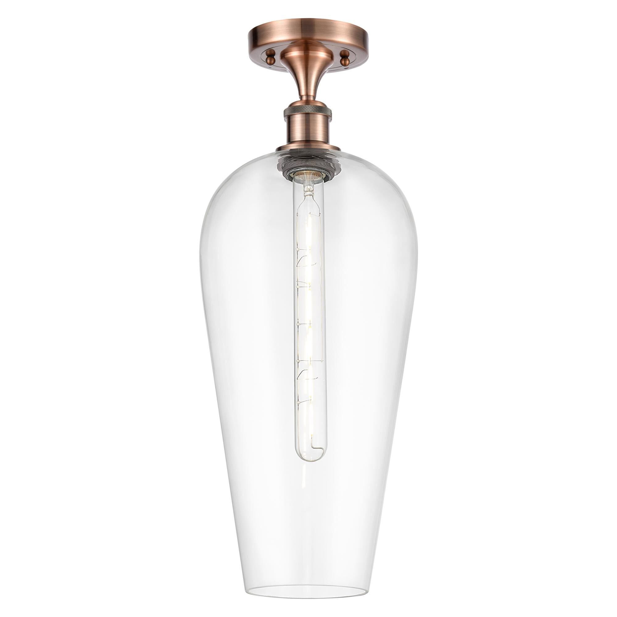 Bruno Marashlian Chelsea 8 Inch Semi Flush Mount by Innovations Lighting