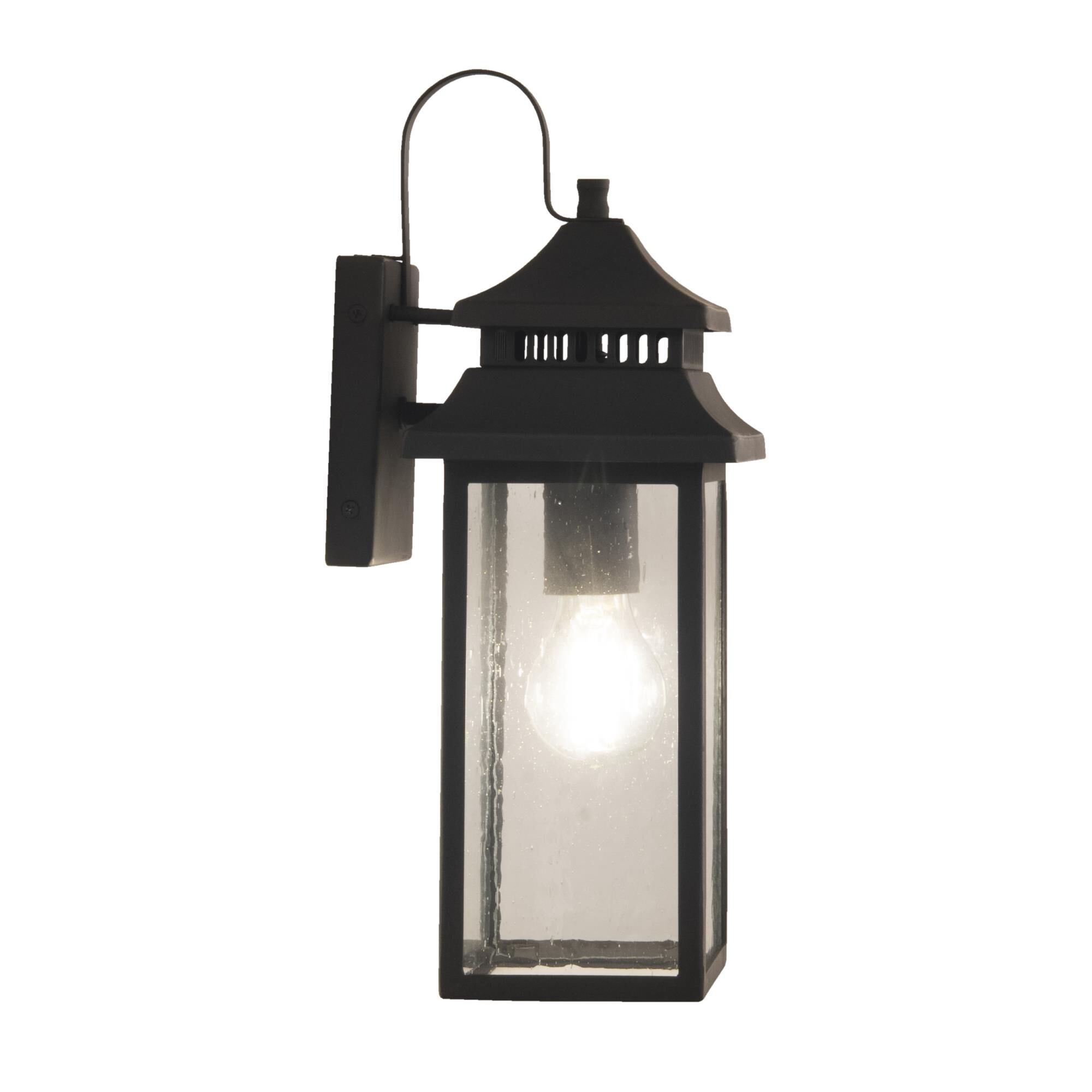 Shown in Dark Bronze Gilded finish and Rectangle glass