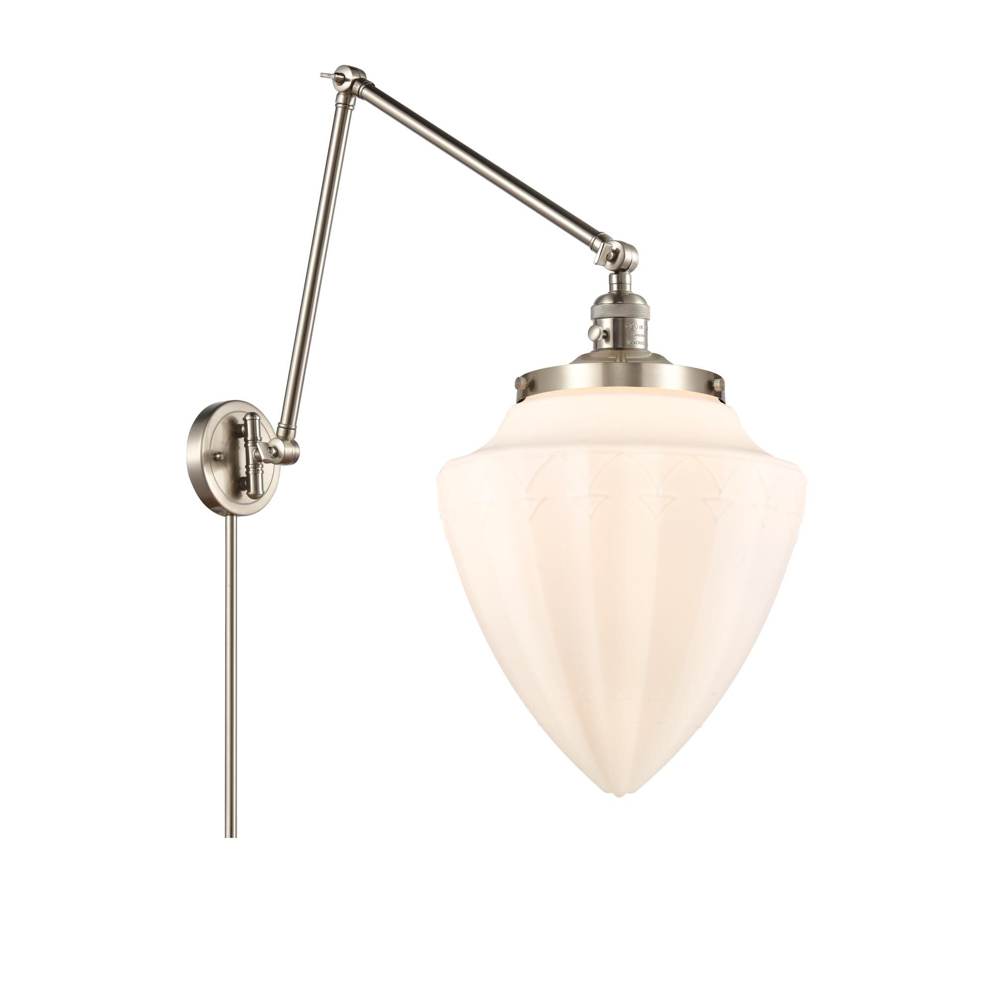 Bruno Marashlian Bullet Wall Swing Lamp by Innovations Lighting