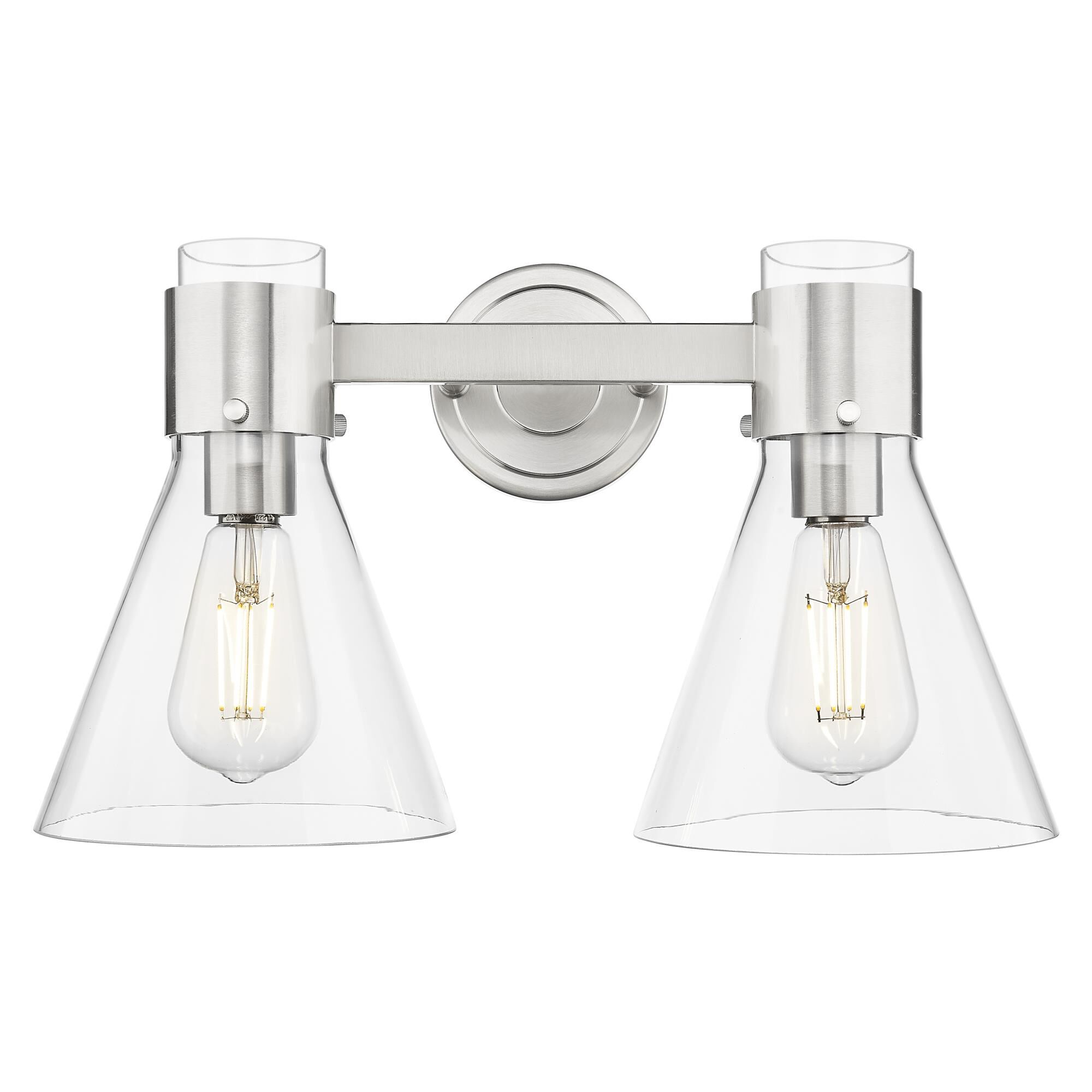 Bruno Marashlian Lawton Cone 16 Inch Bath Vanity Light by Innovations Lighting