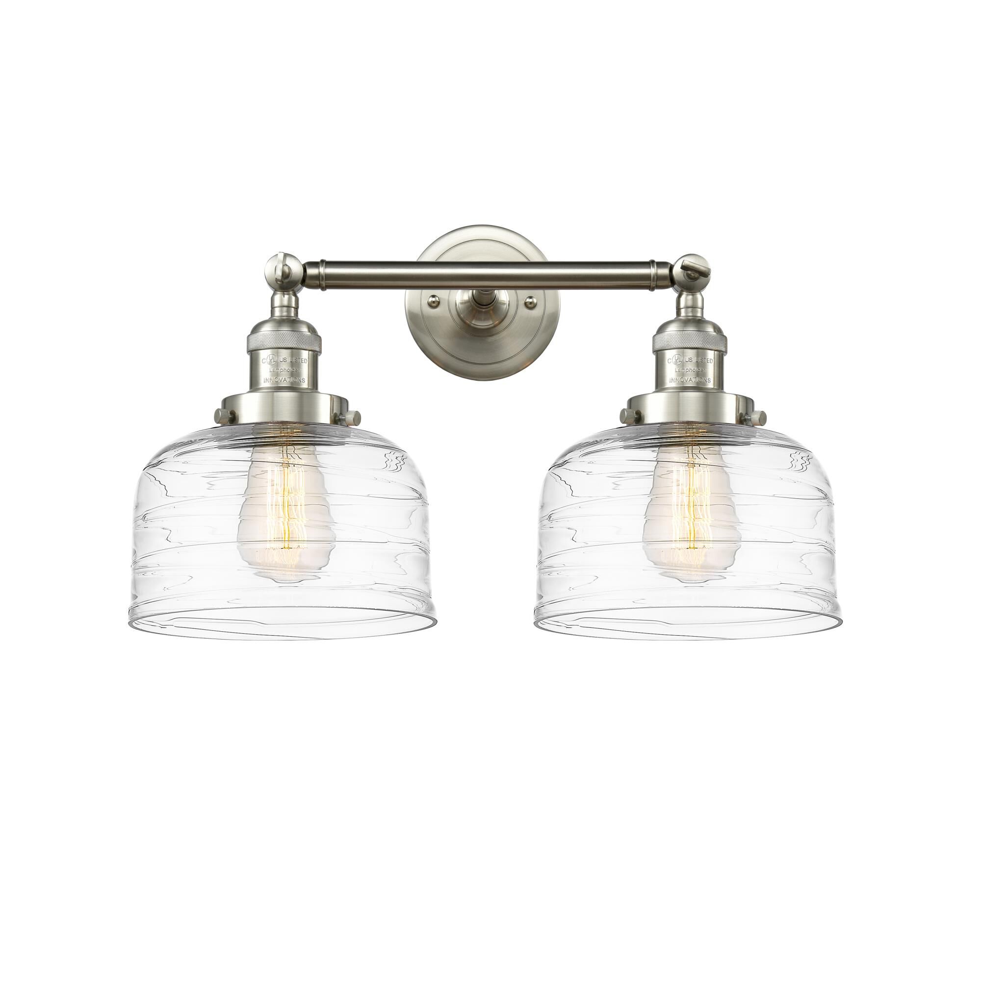 Bruno Marashlian Large Bell 18 Inch 2 Light Bath Vanity Light by Innovations Lighting