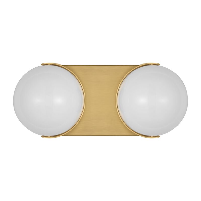 Ellen DeGeneres Syrie 12 Inch 2 Light Bath Vanity Light by Visual Comfort Studio