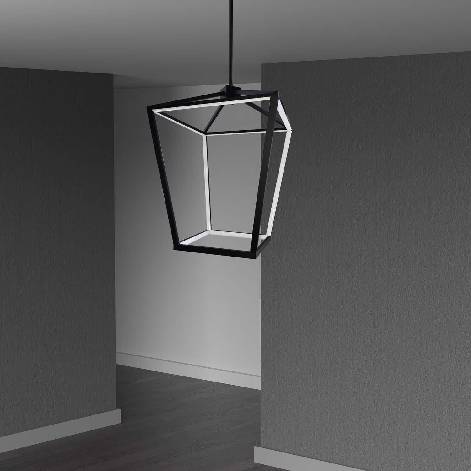 Cage 13 Inch LED Large Pendant by Dainolite