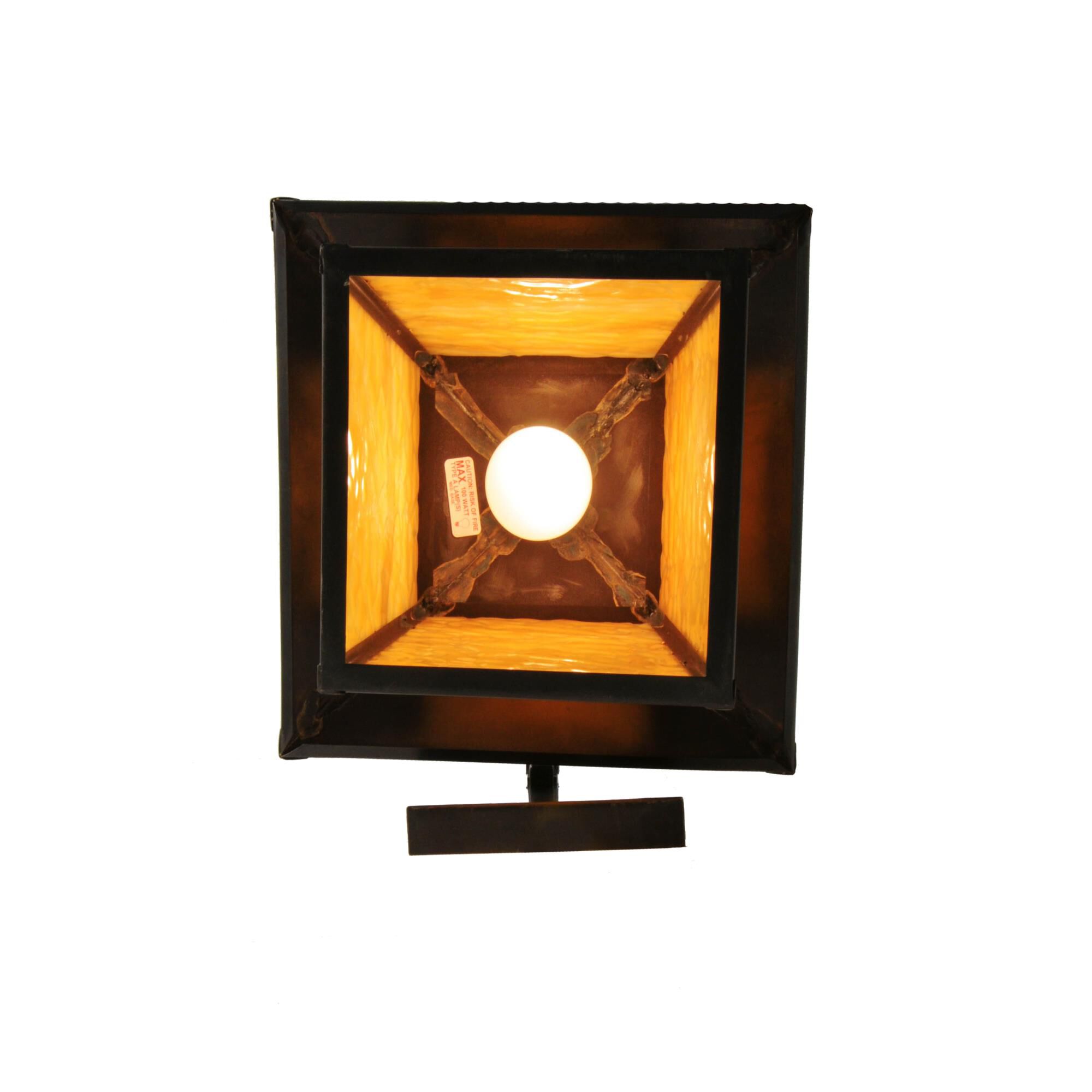 Meyda Lighting Stillwater 15 Inch Tall Outdoor Wall Light