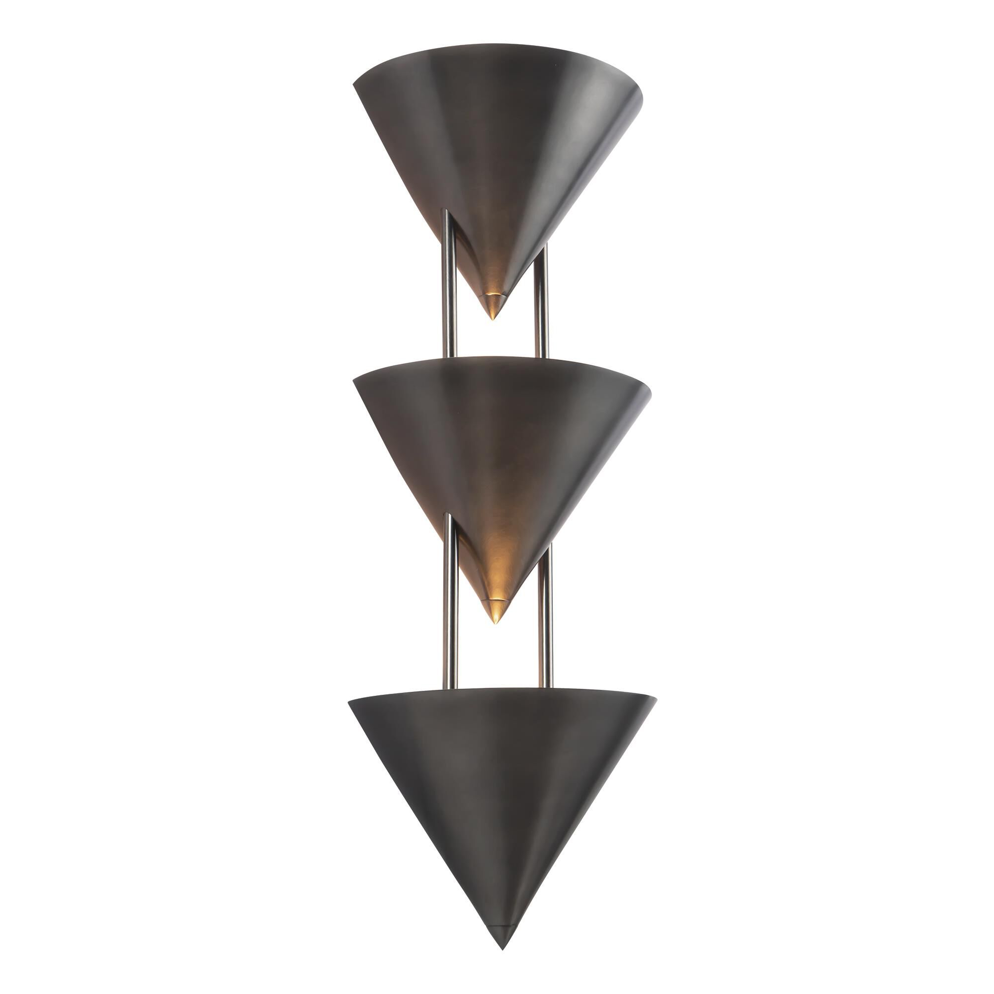 Shown in Aged Steel finish