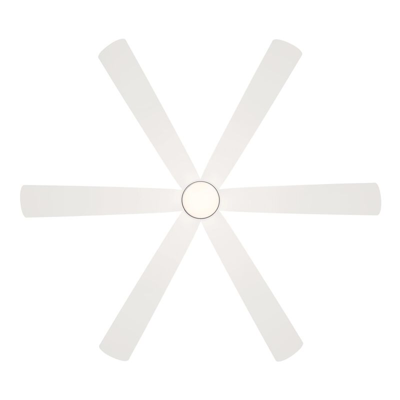 Brisano 65 Inch Flush Mount Fan with Light Kit by Minka Aire