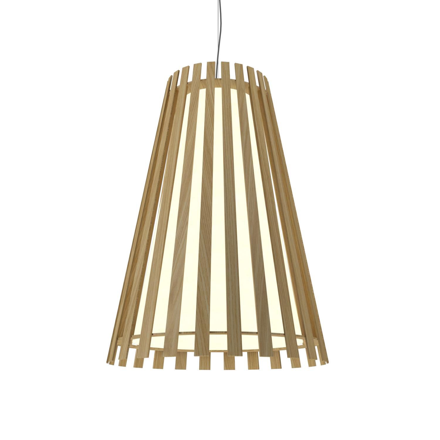 Slatted Mini Pendant by Accord Lighting