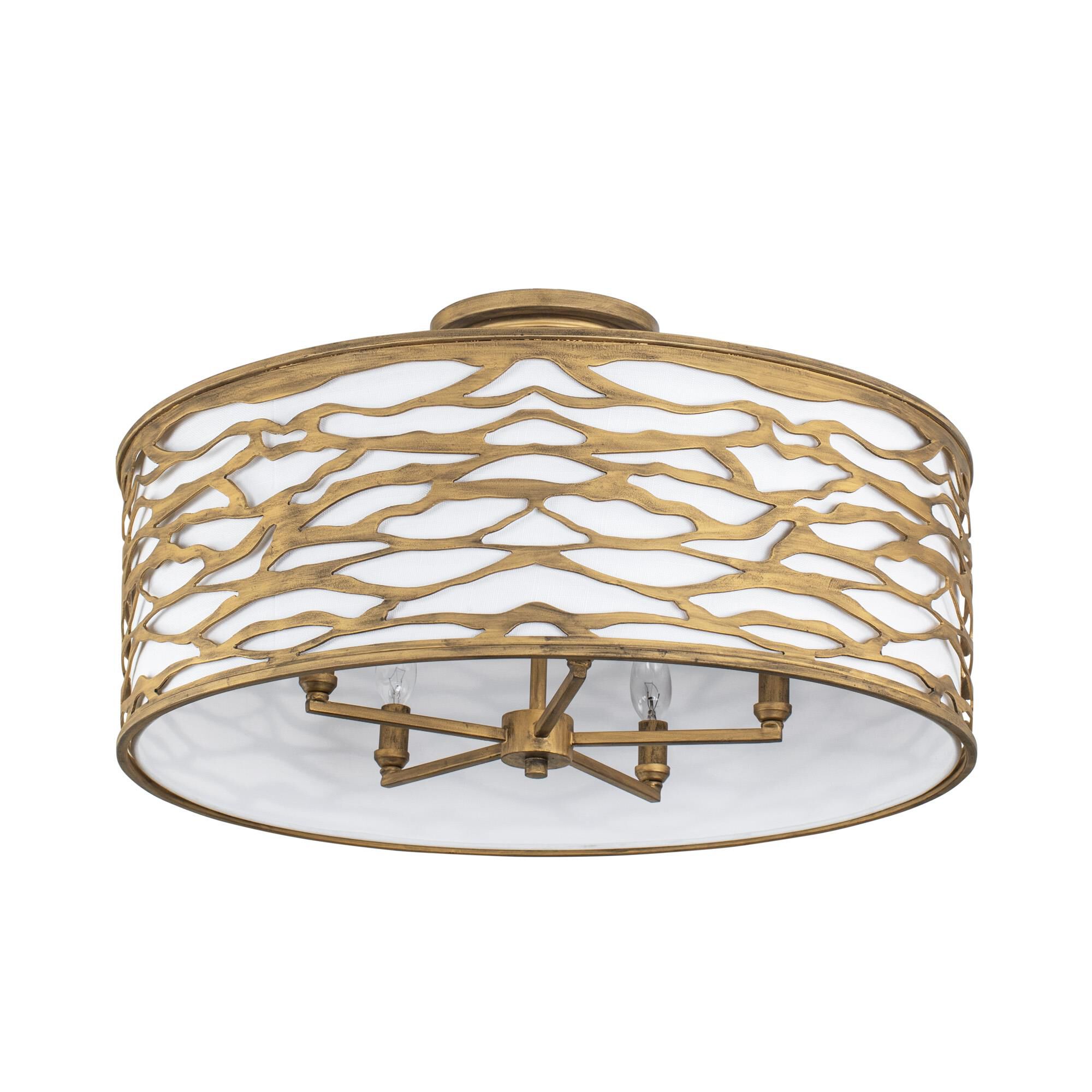 Kato 24 Inch 5 Light Semi Flush Mount by Varaluz