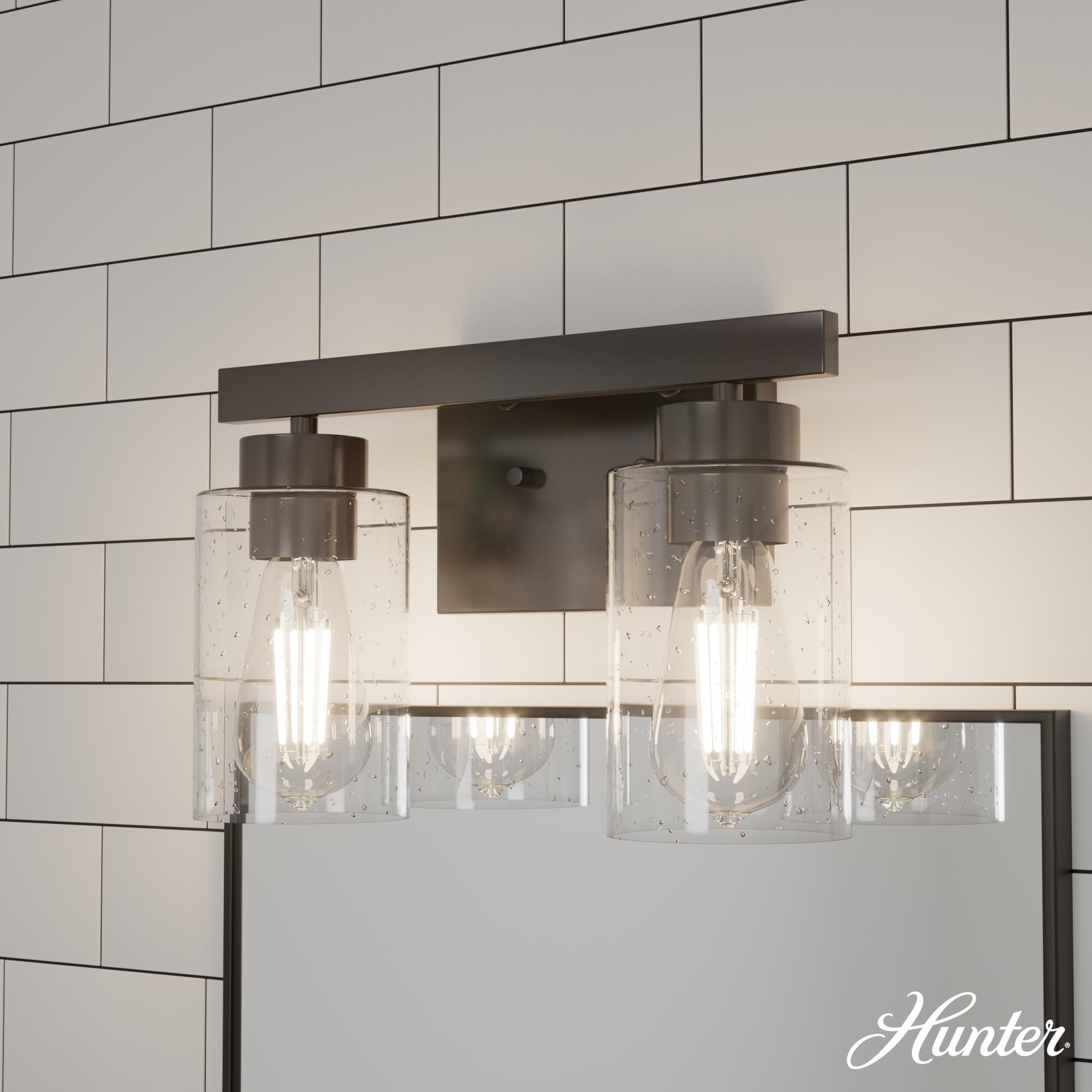 Hartland 22 Inch 3 Light Bath Vanity Light by Hunter Fan