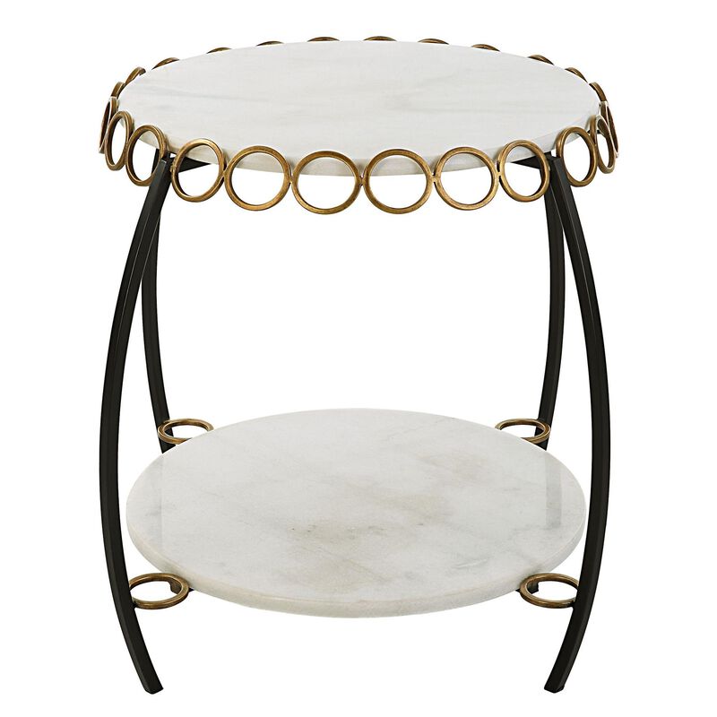 Chainlink 22 Inch End Table by Uttermost