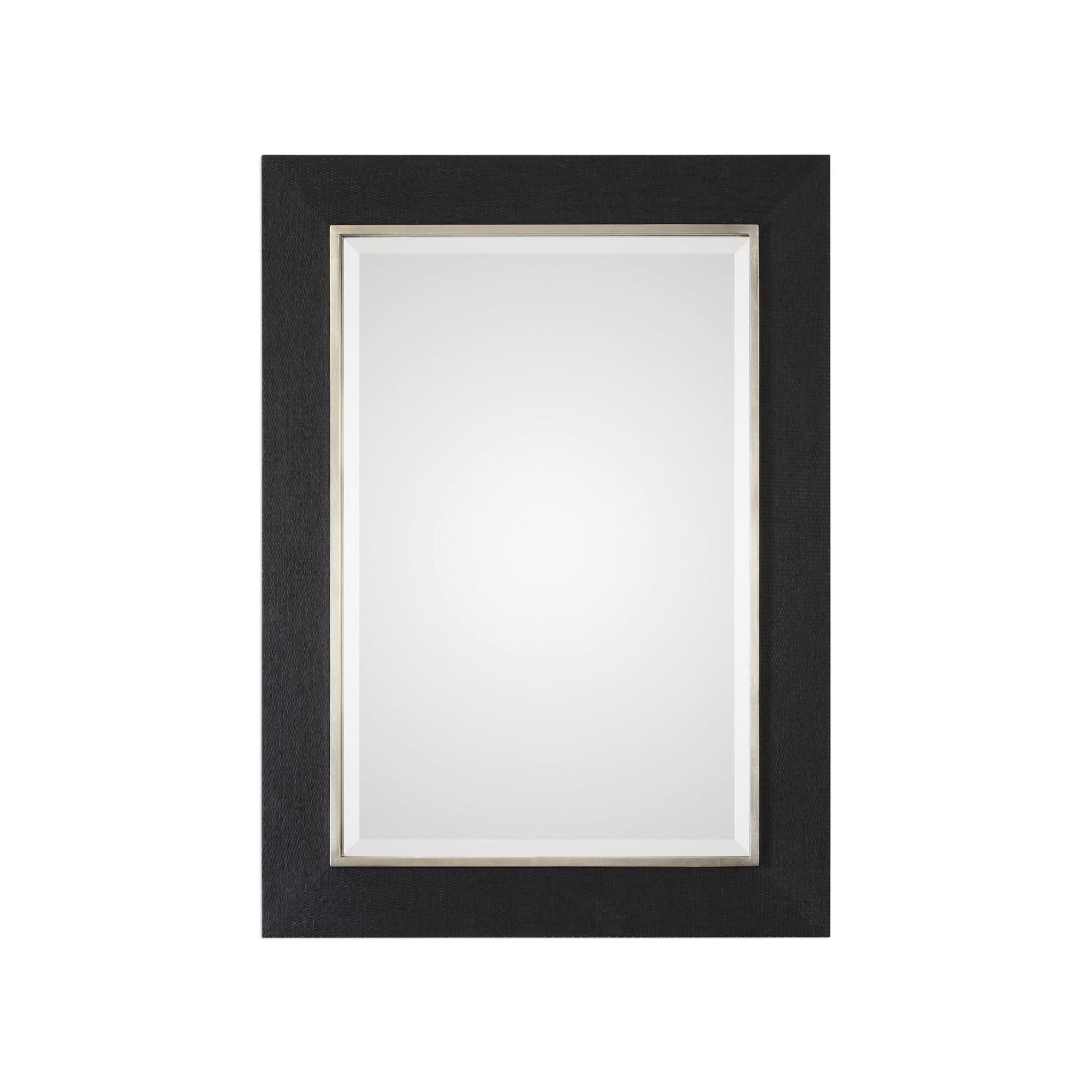 Shown in Aged Black-Metallic Silver Leaf finish 