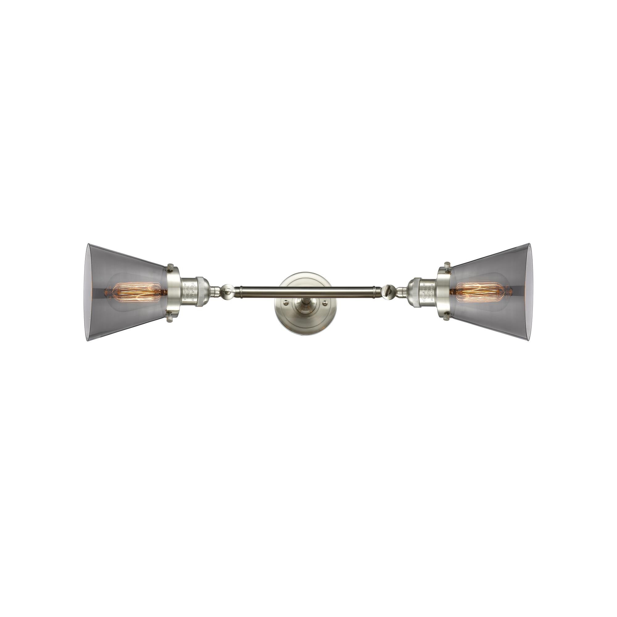 Bruno Marashlian Small Cone 23 Inch 2 Light Bath Vanity Light by Innovations Lighting