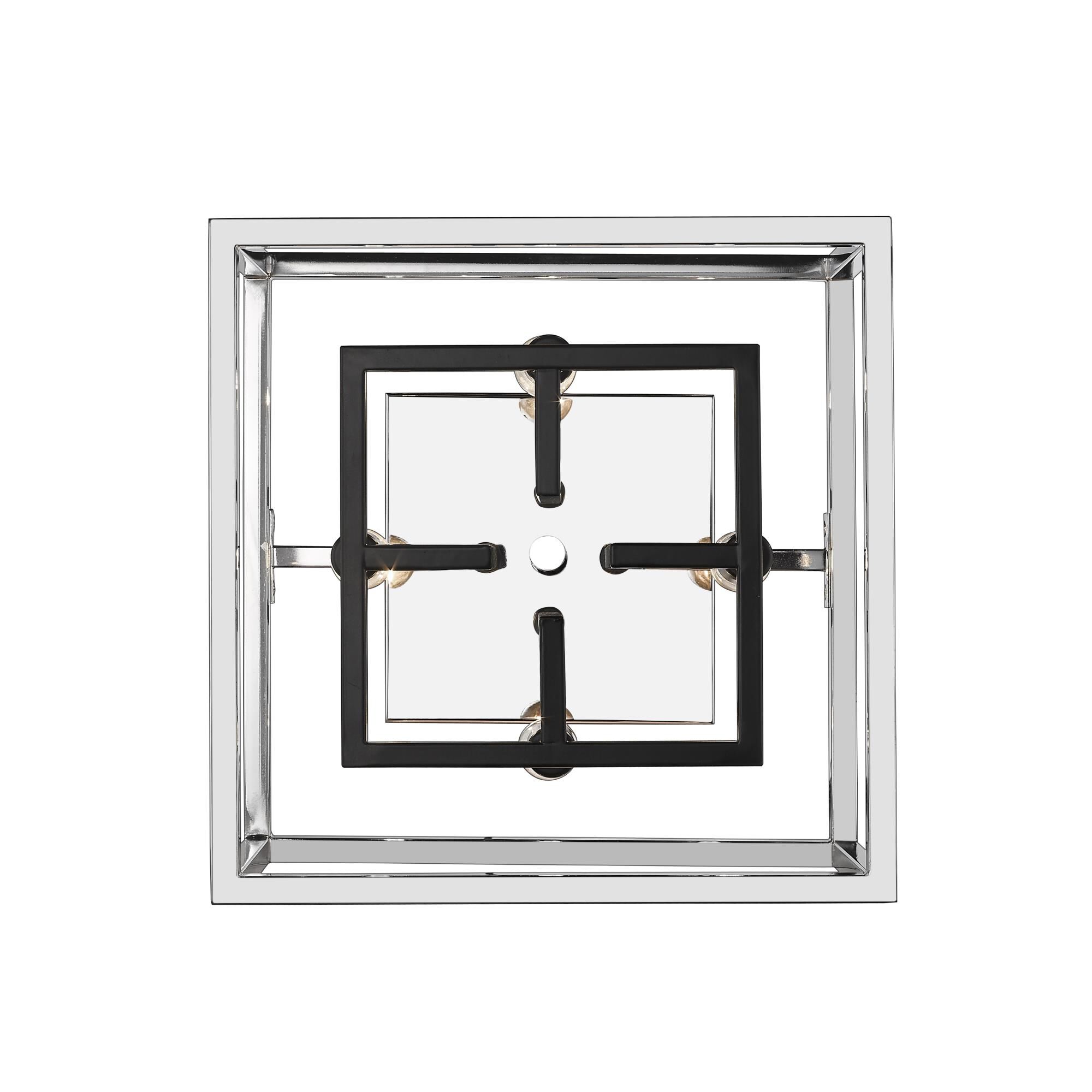 Quadra 13 Inch 4 Light Flush Mount by Z-Lite