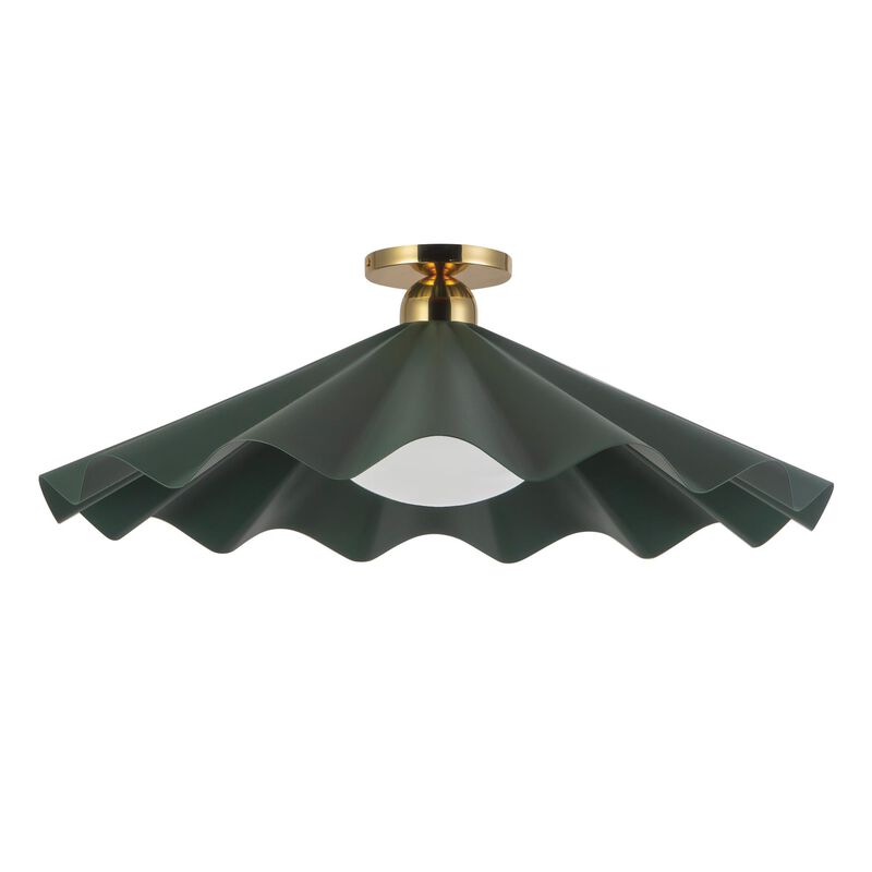 Jason Koharik Furrow 25 Inch Semi Flush Mount by Alora Lighting