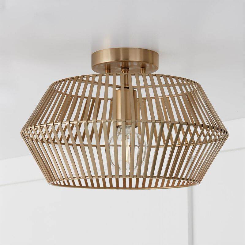Kaiya 15 Inch 1 Light Semi Flush Mount by Capital Lighting Fixture Company