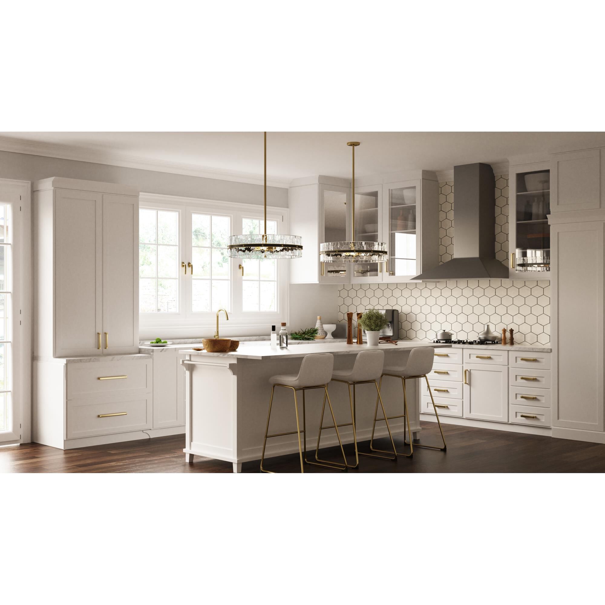 Reagan 24 Inch Large Pendant by Quoizel