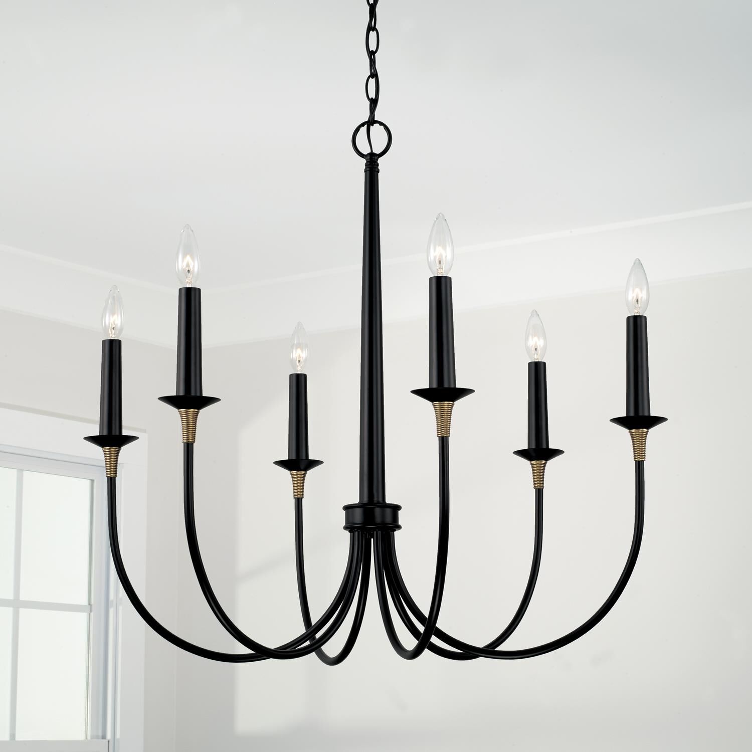 Amara 30 Inch 6 Light Chandelier by Capital Lighting Fixture Company