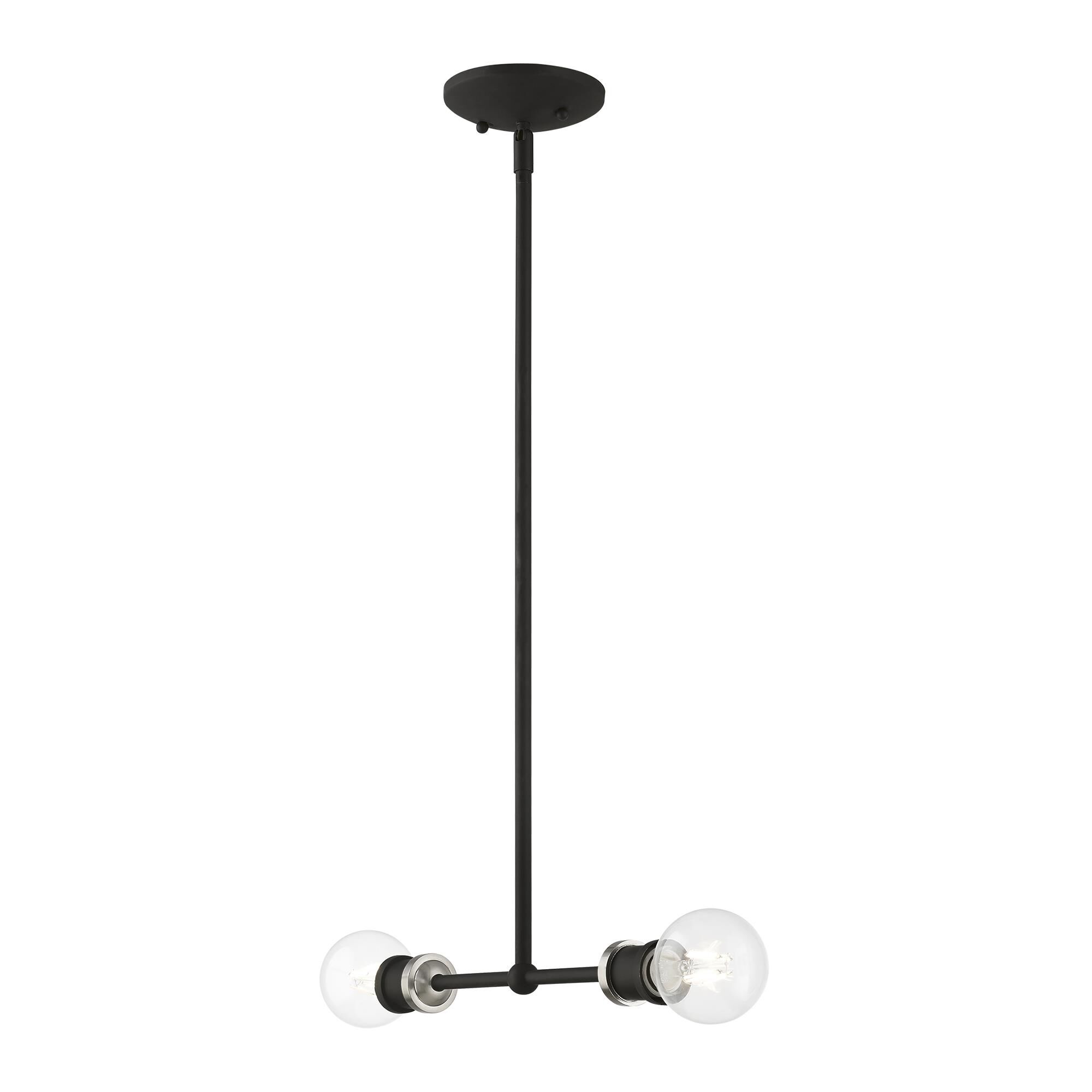 Lansdale 14 Inch 2 Light Linear Suspension Light by Livex Lighting